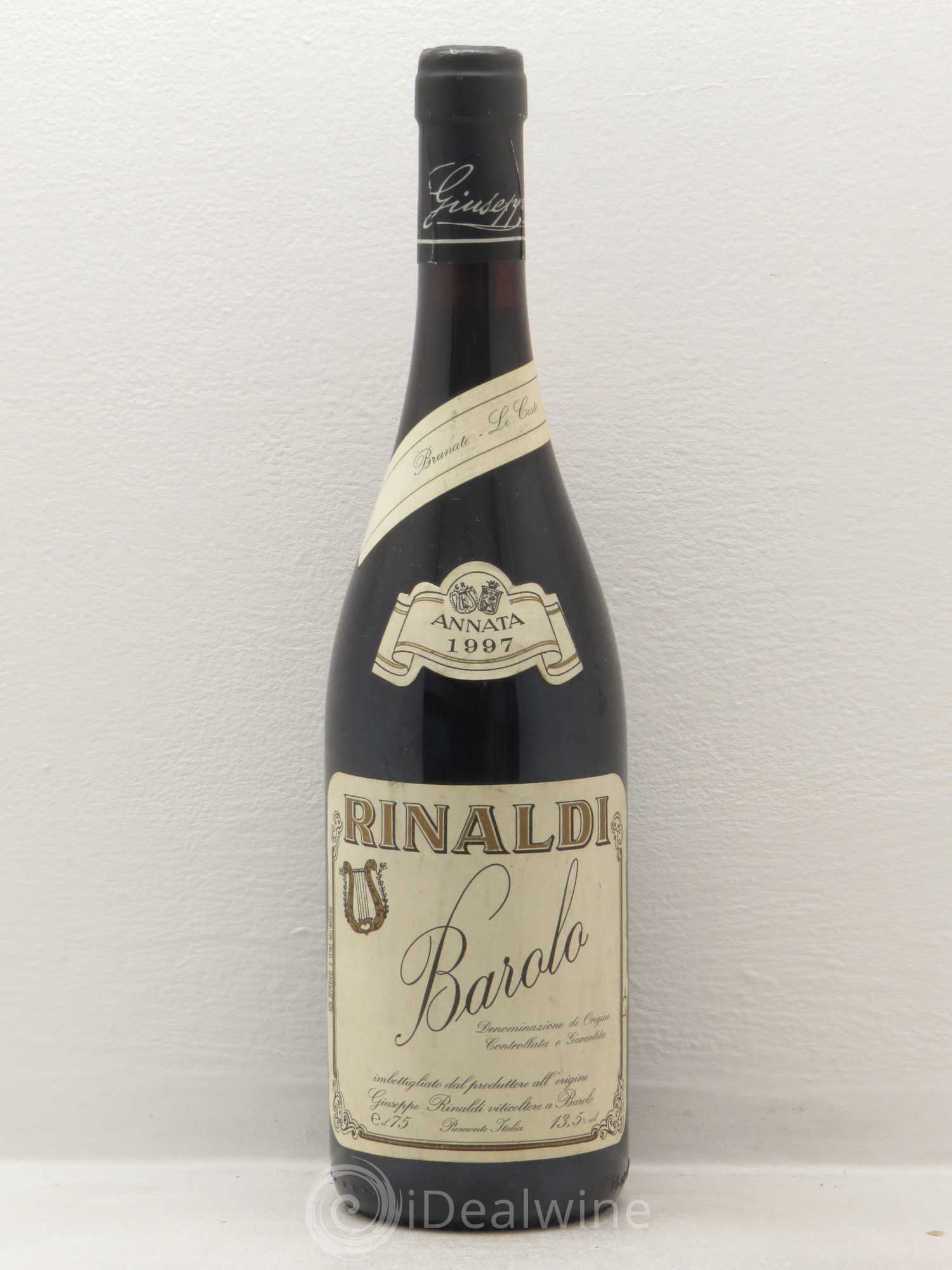 Barolo Brunate Le Coste Guiseppe Rinaldi 1997 - Posten von 1 Flasche - 0