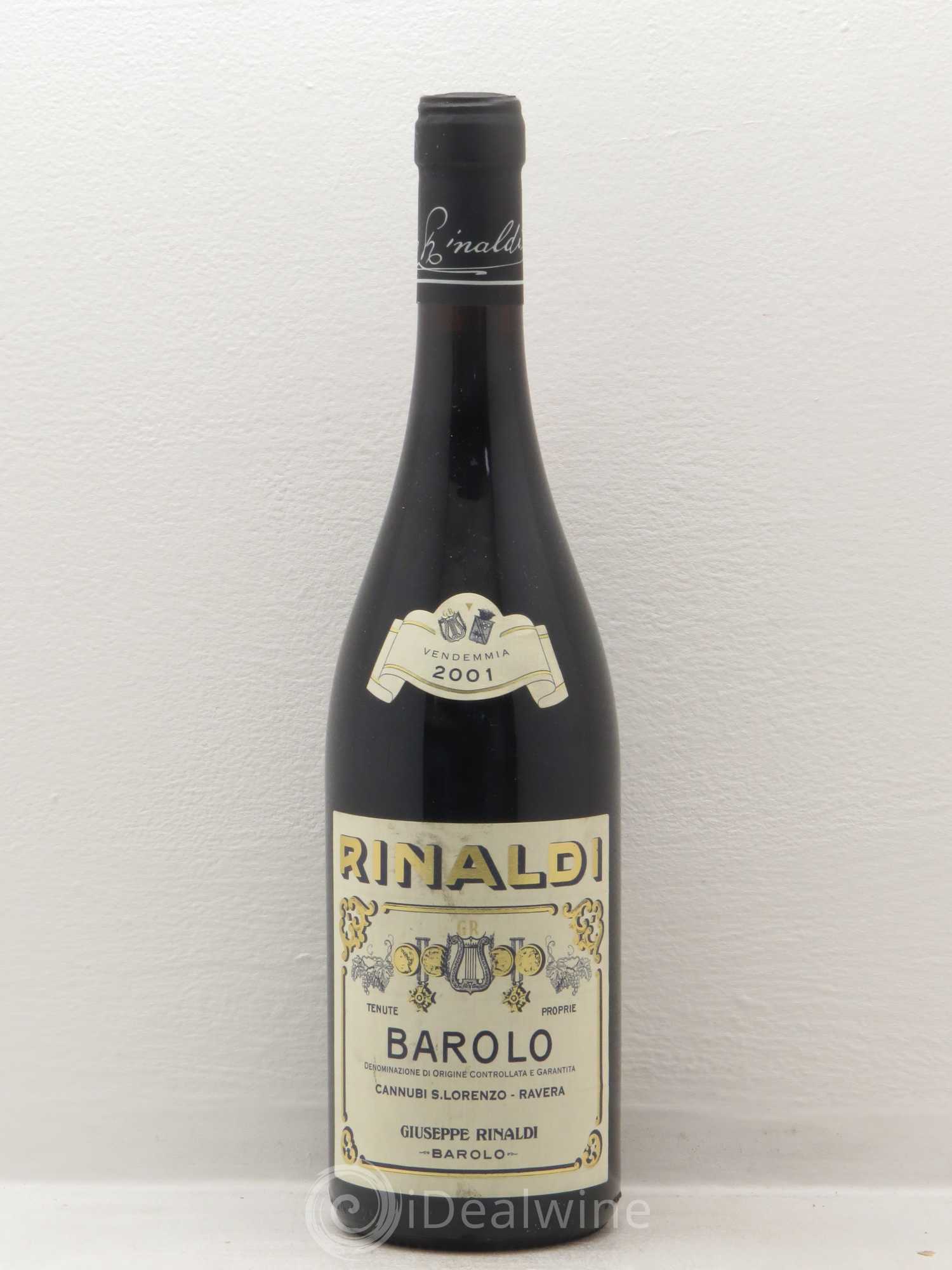 Barolo Cannubio San Lorenzo Guisseppe Rinaldi 2001 - Posten von 1 Flasche - 0