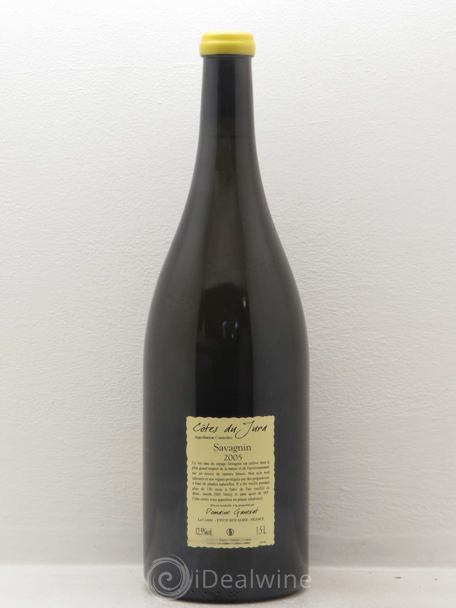Côtes du Jura Les Vignes de mon Père Jean-François Ganevat (Domaine) 2005 - Lot de 1 magnum - 1