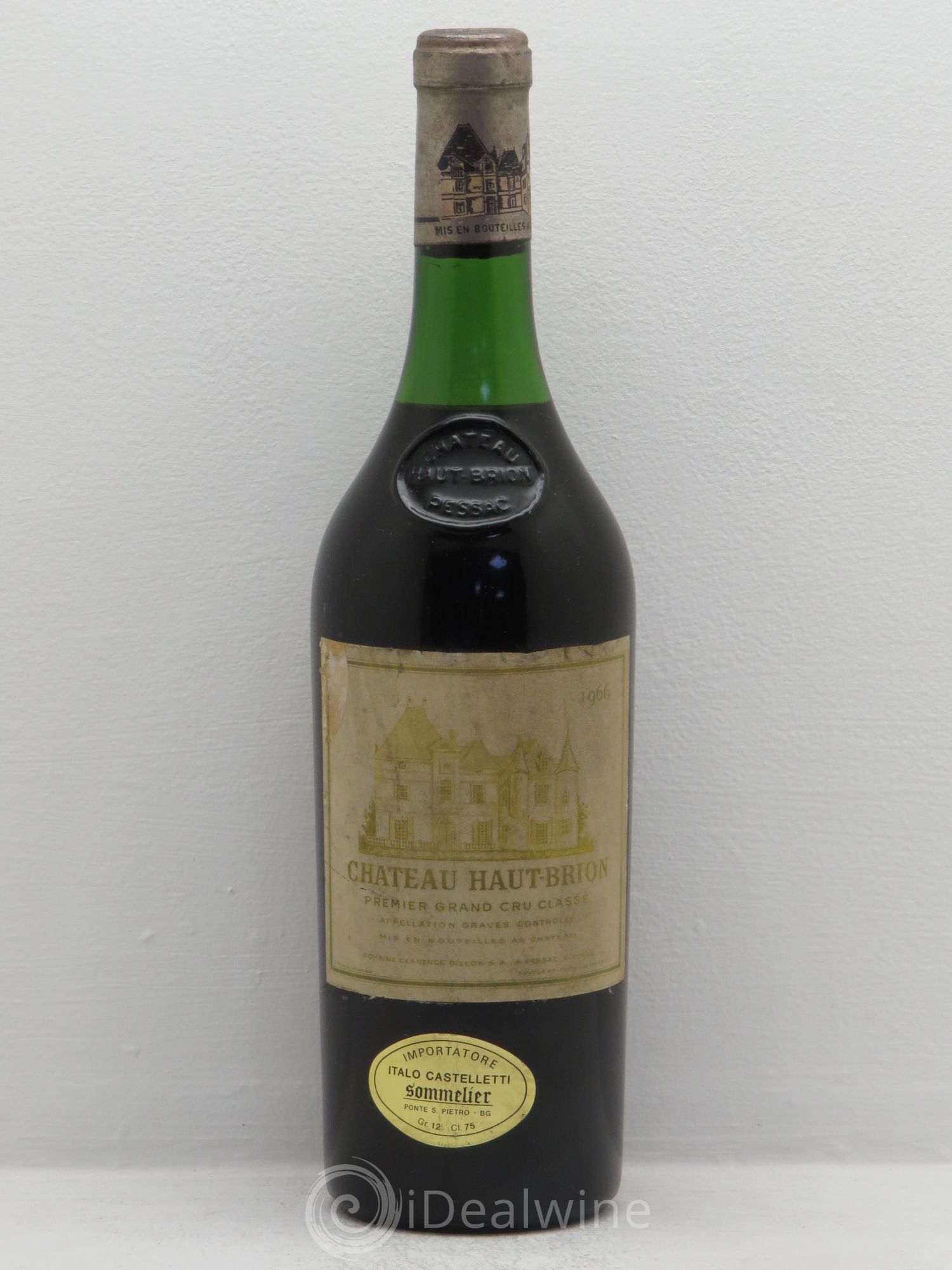 Château Haut Brion 1er Grand Cru Classé 1966 - Lot de 1 bouteille - 0