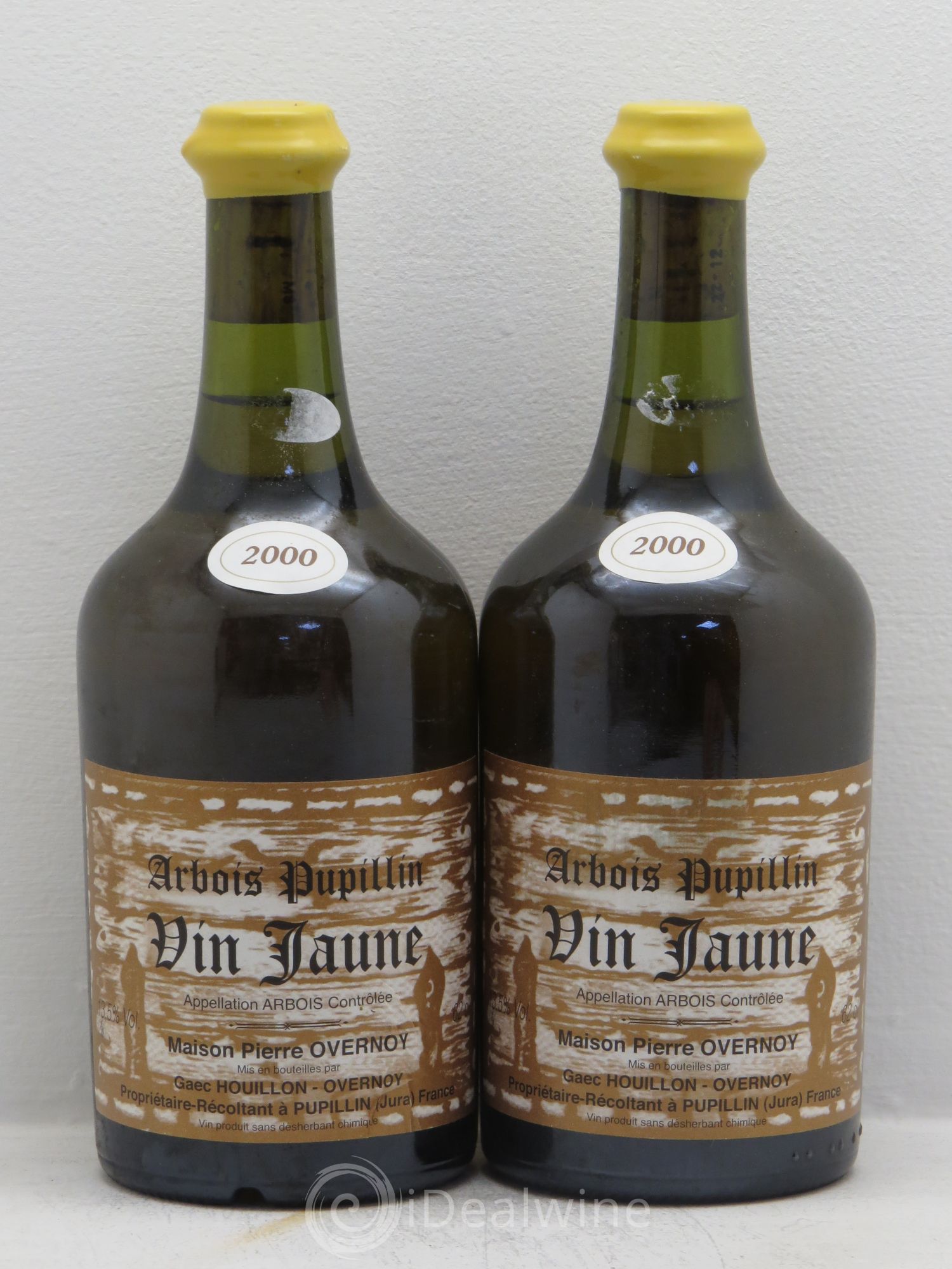 Arbois Vin Jaune Overnoy 2000 - Posten von 2 Flaschen - 0