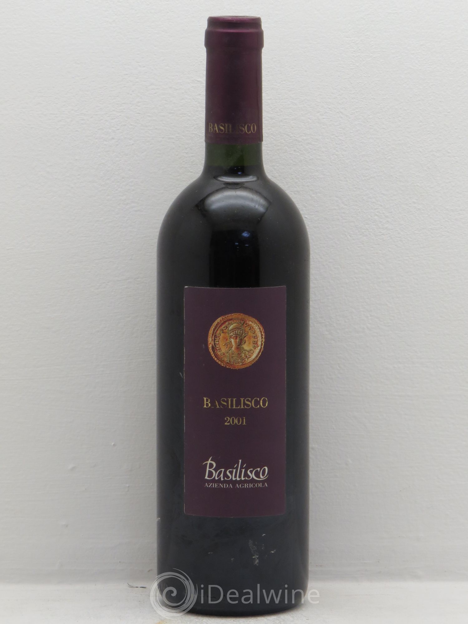 Italie Aglianico Basilisco 2001 - Posten von 1 Flasche - 0