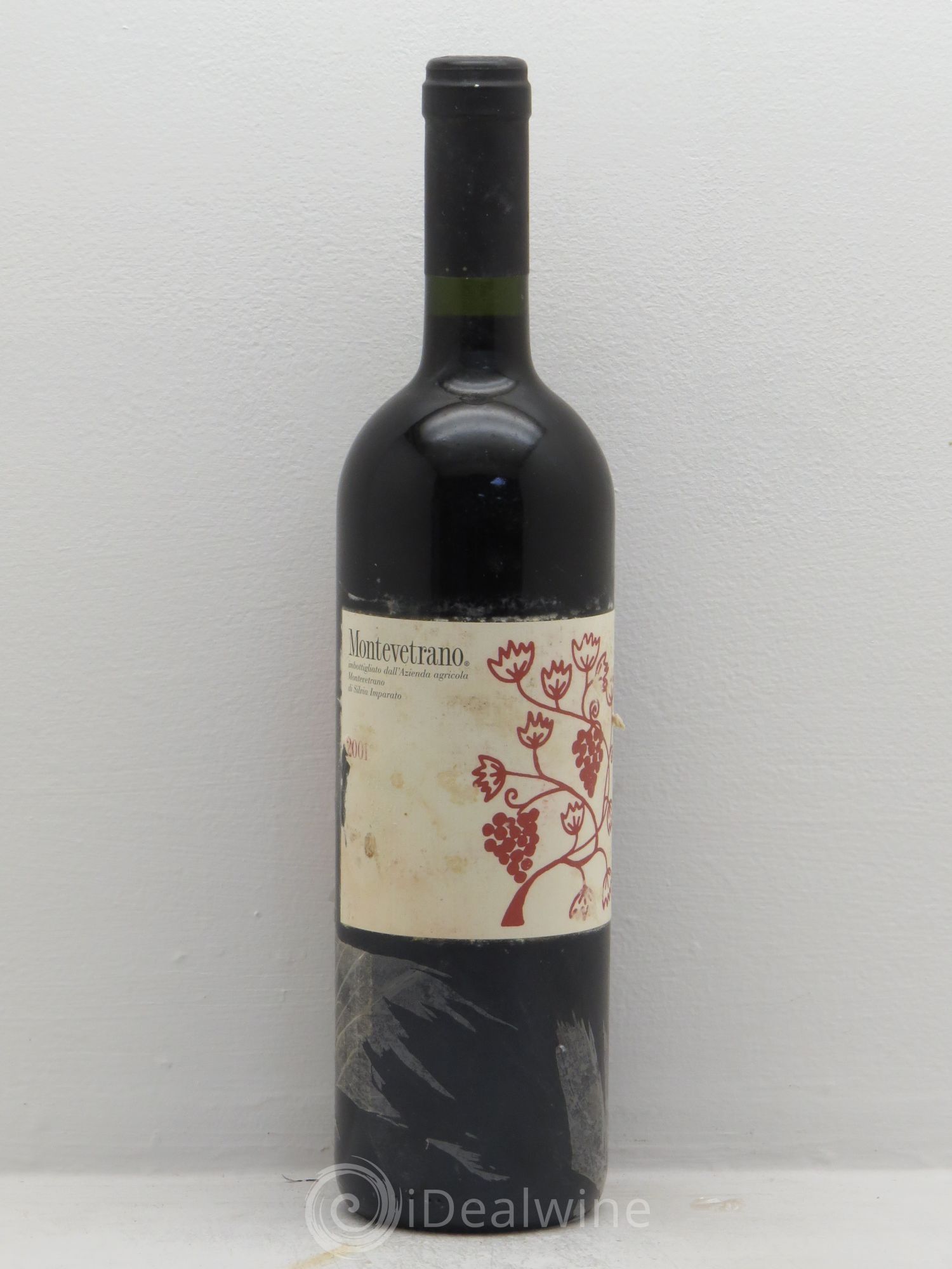 Italie Montevetrano 2001 - Lot de 1 bouteille - 0