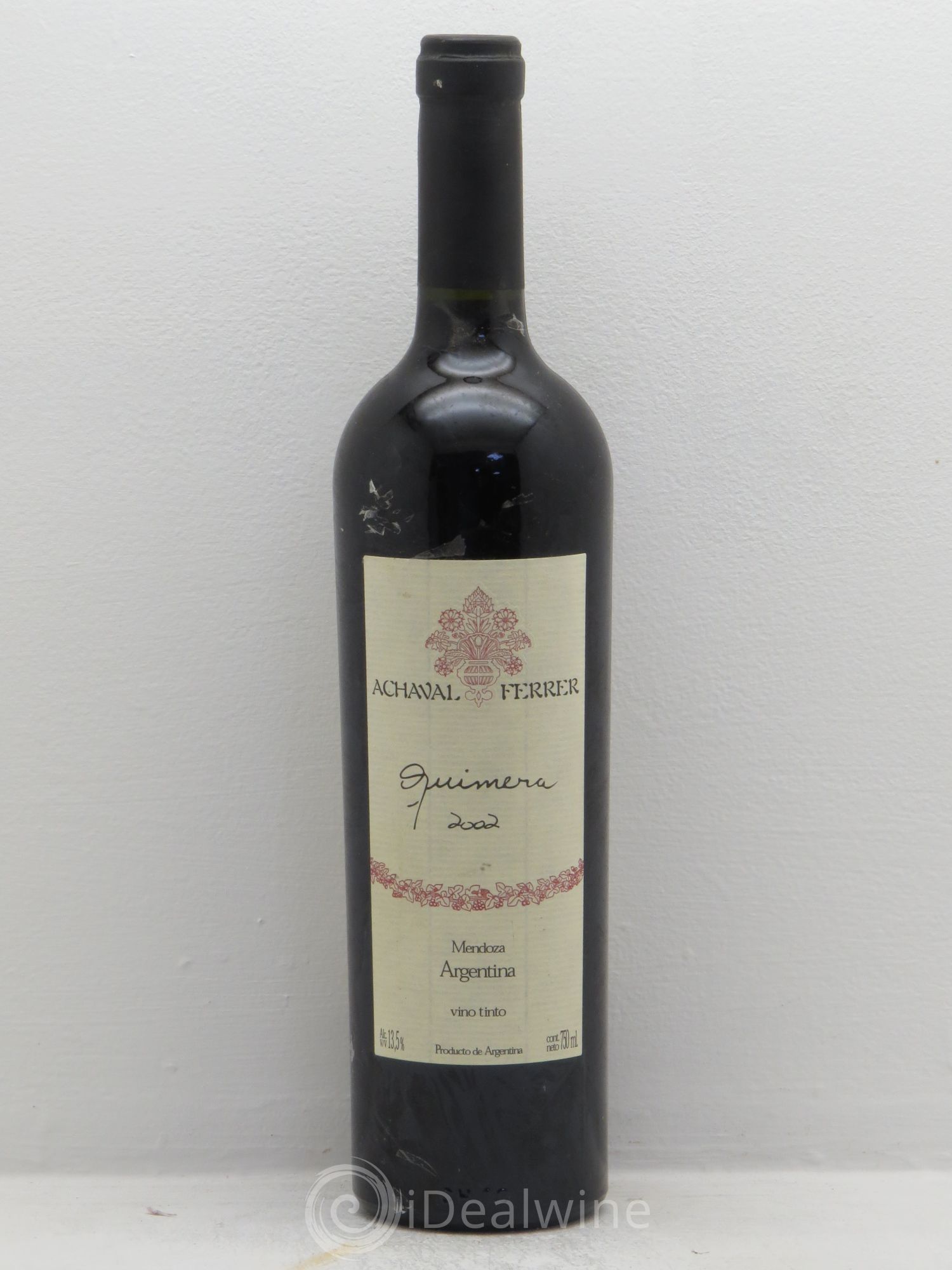 Mendoza Quimera Achaval Ferrer 2002 - Posten von 1 Flasche - 0