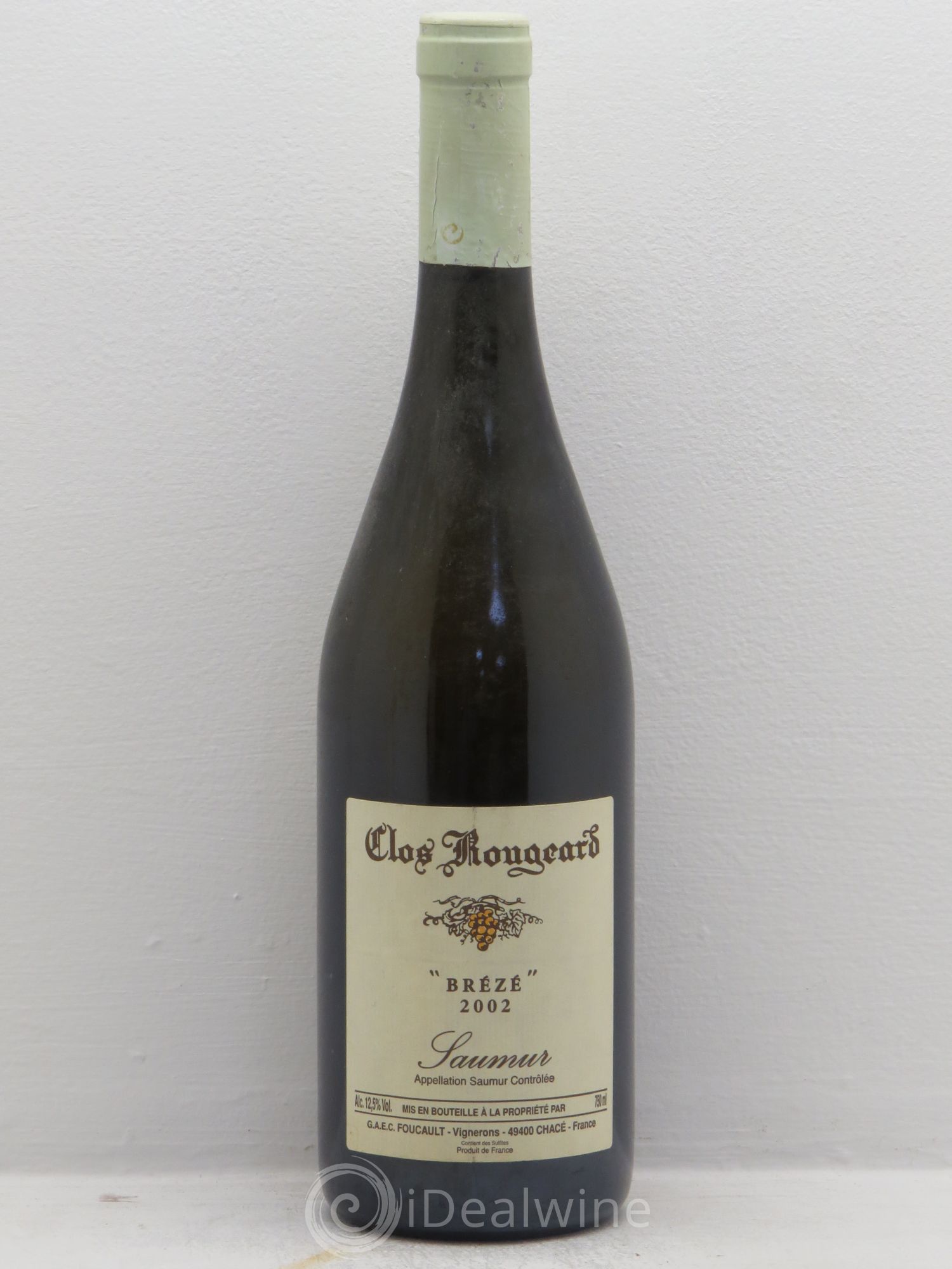 Saumur Brézé Clos Rougeard 2002 - Lot de 1 bouteille - 0