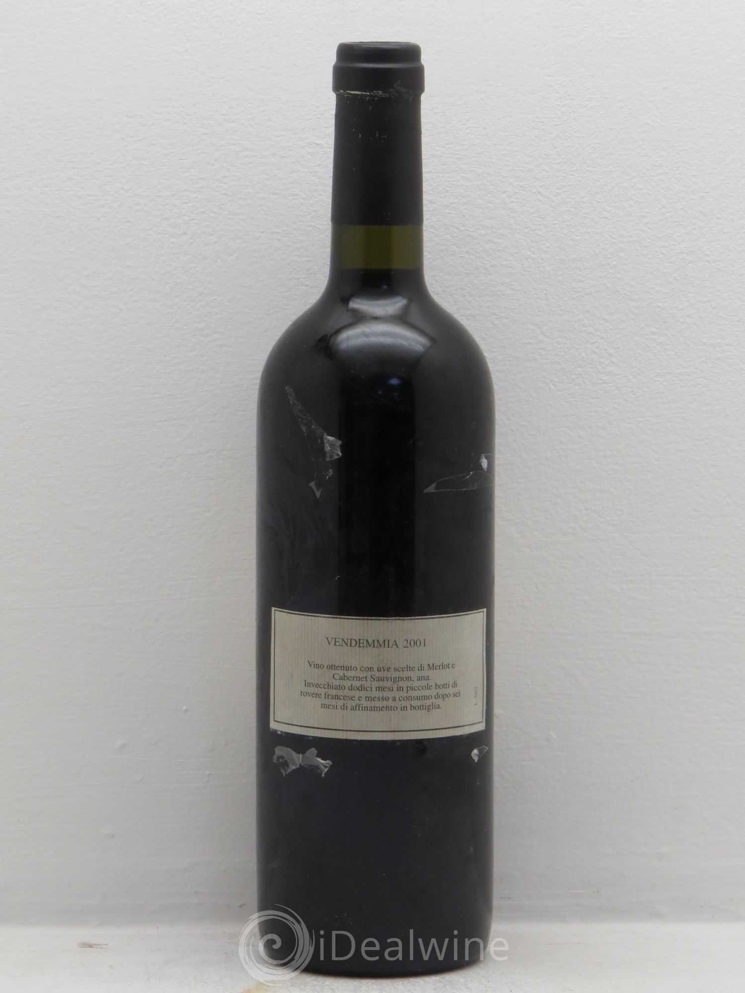 Toscana IGT Toscana IGT Saxa Calida Poderi del Paradiso 2001 - Lot de 1 bouteille - 1