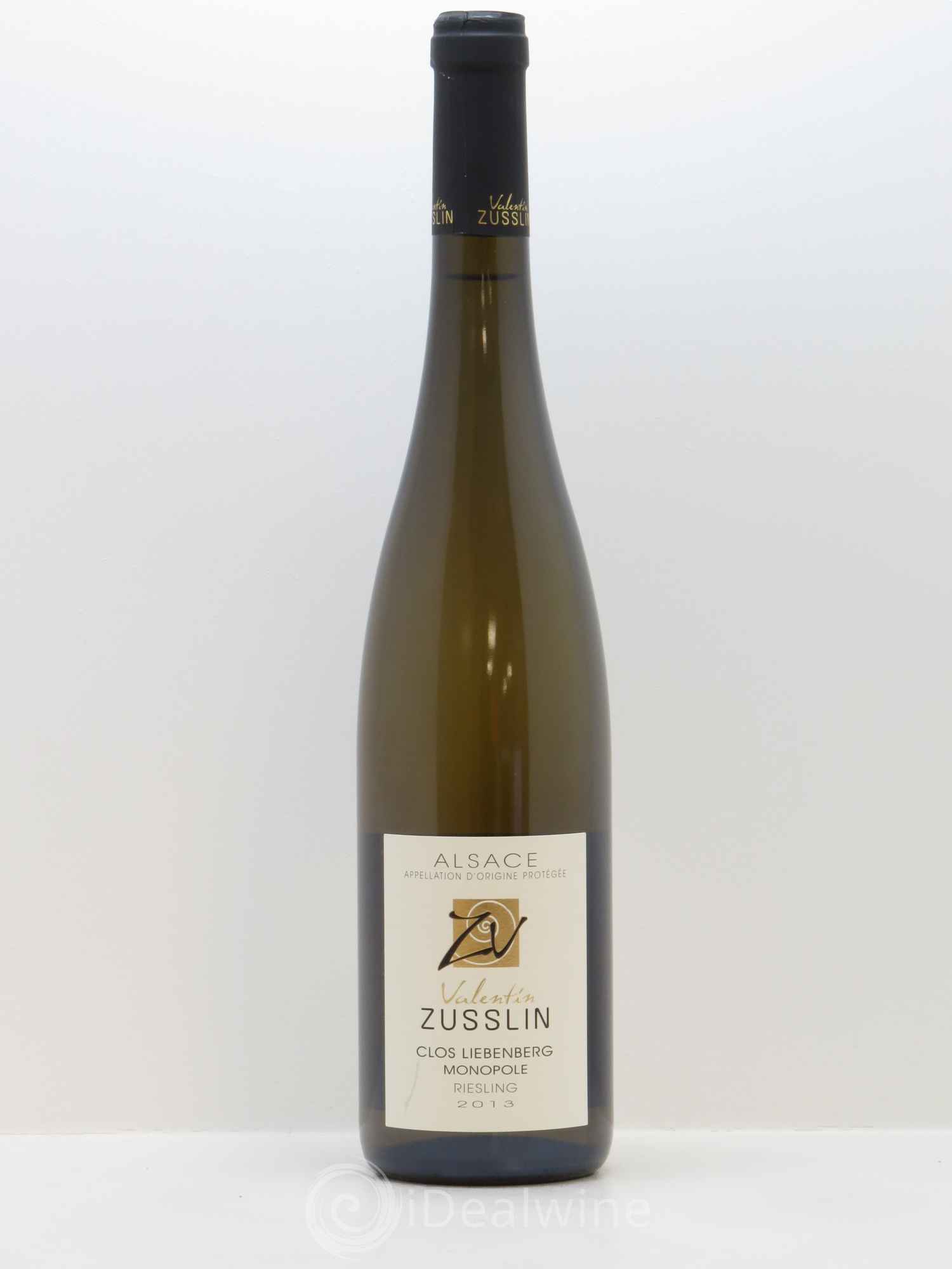Alsace Riesling Clos Liebenberg Valentin Zusslin (Domaine) 2013 - Lot de 1 bouteille - 0