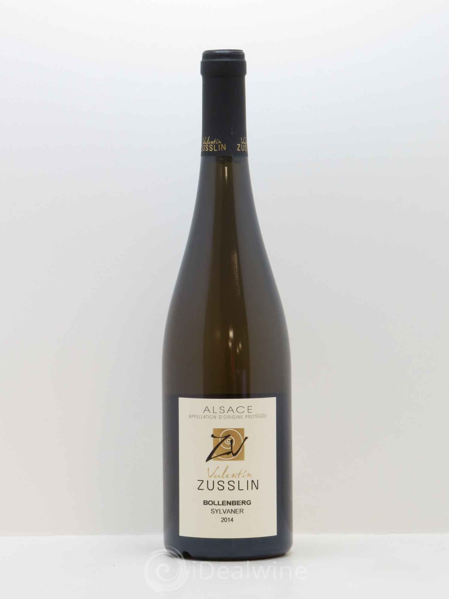 Alsace Sylvaner Bollenberg Valentin Zusslin (Domaine) 2014 - Lot de 1 bouteille - 0