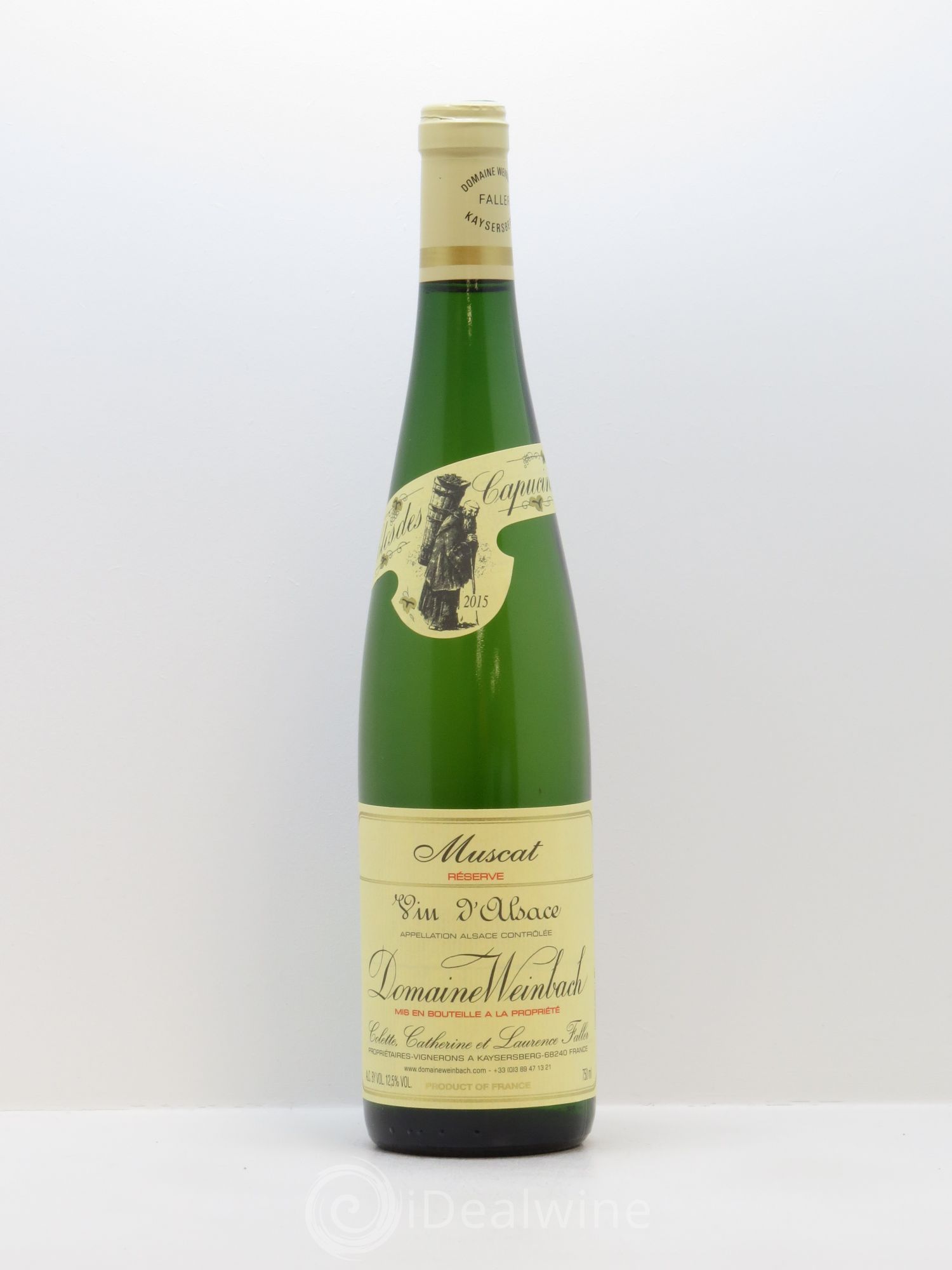 Alsace Muscat Réserve Weinbach (Domaine) 2015 - Lot de 1 bouteille - 0