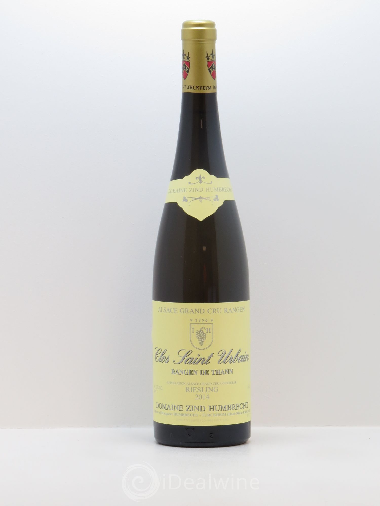 Alsace Riesling Grand Cru Rangen de Thann Clos Saint Urbain Zind-Humbrecht (Domaine) 2014 - Lot de 1 bouteille - 0