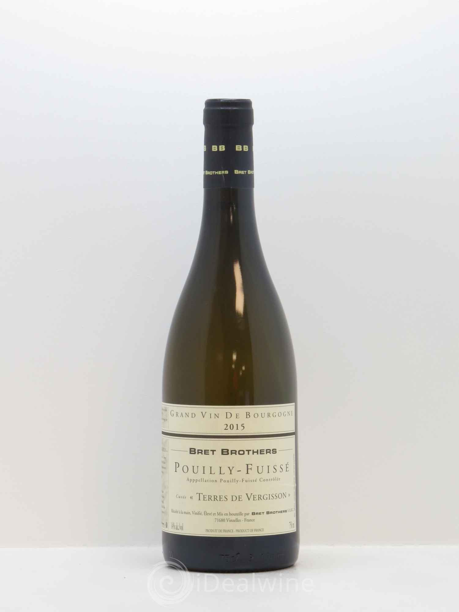 Pouilly-Fuissé Cuvée Terres De Vergisson Bret Brothers 2015 - Posten von 1 Flasche - 0