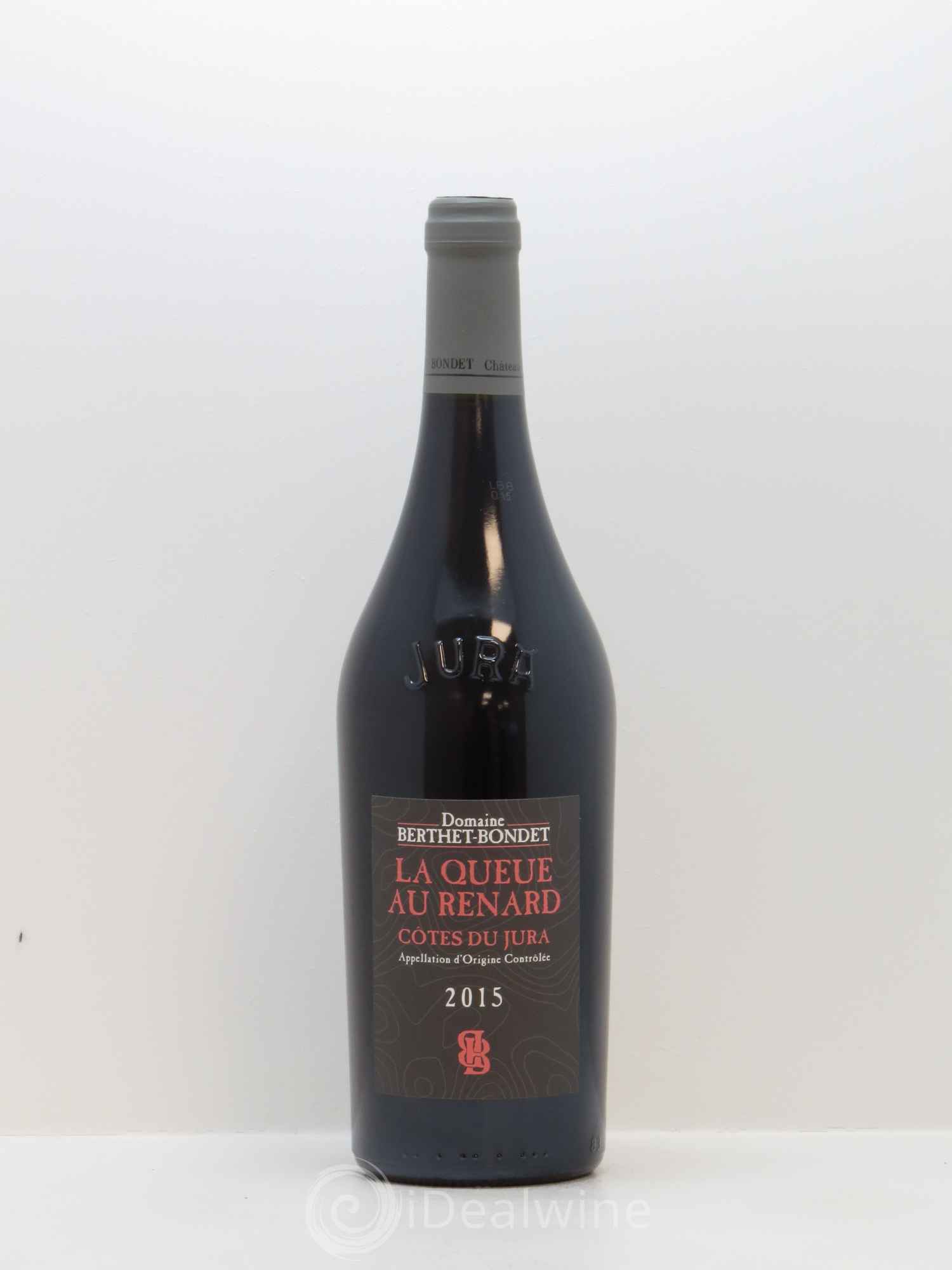 Côtes du Jura La Queue du Renard Berthet-Bondet 2015 - Lot de 1 bouteille - 0