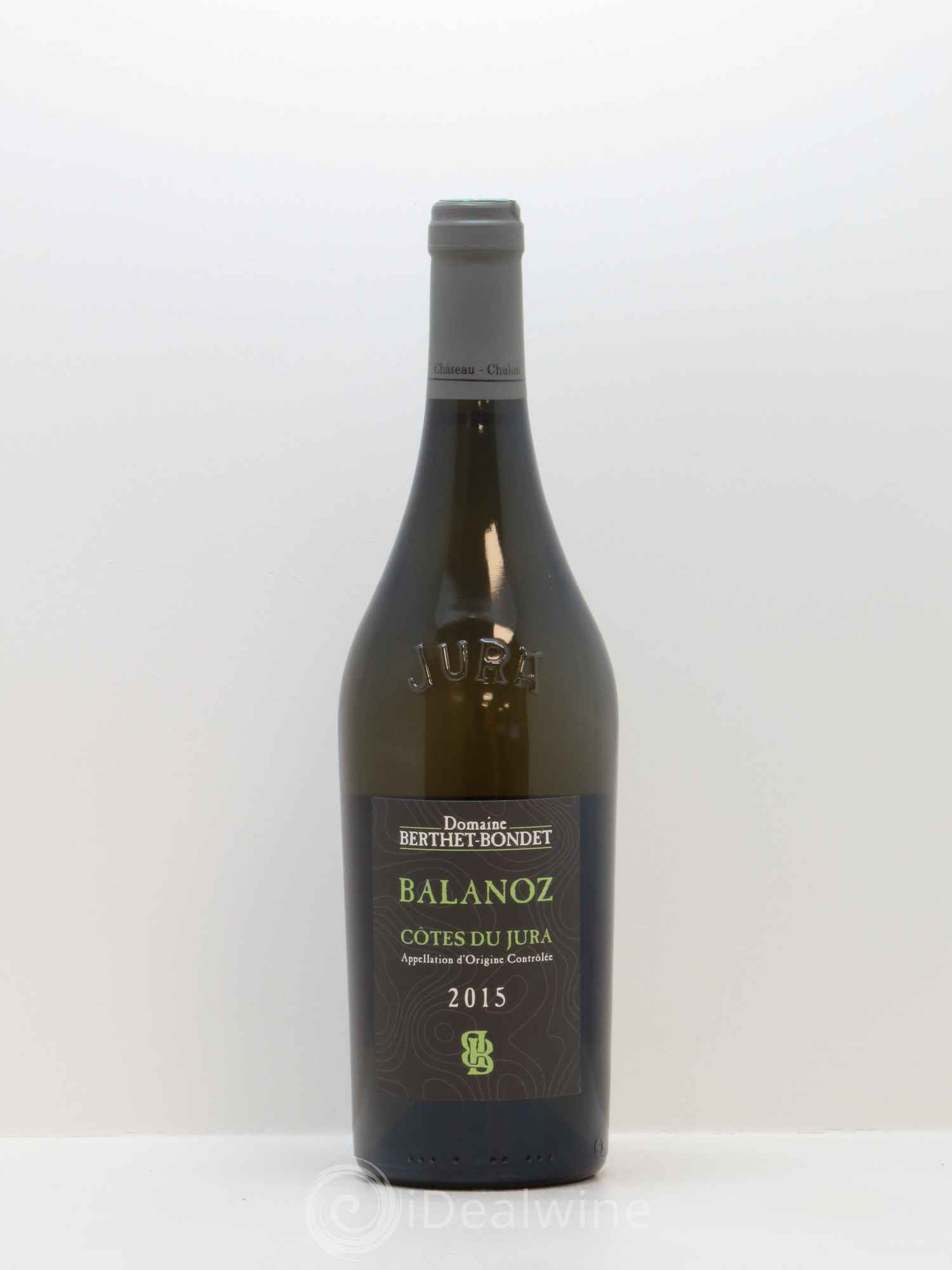Côtes du Jura Balanoz Berthet-Bondet 2015 - Lot de 1 bouteille - 0