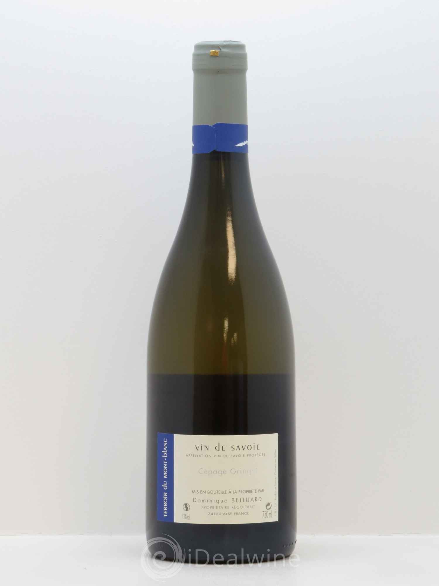 Vin de Savoie Les Alpes Domaine Belluard 2015 - Lot de 1 bouteille - 1