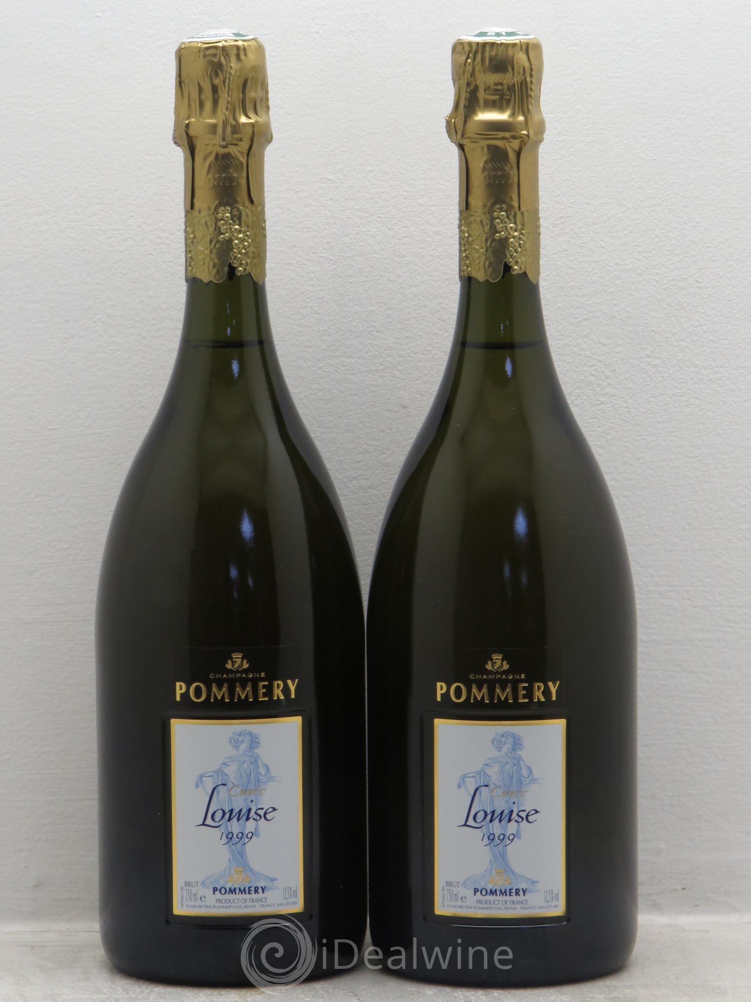 Cuvée Louise Pommery 1999 - Lot de 2 bouteilles - 0