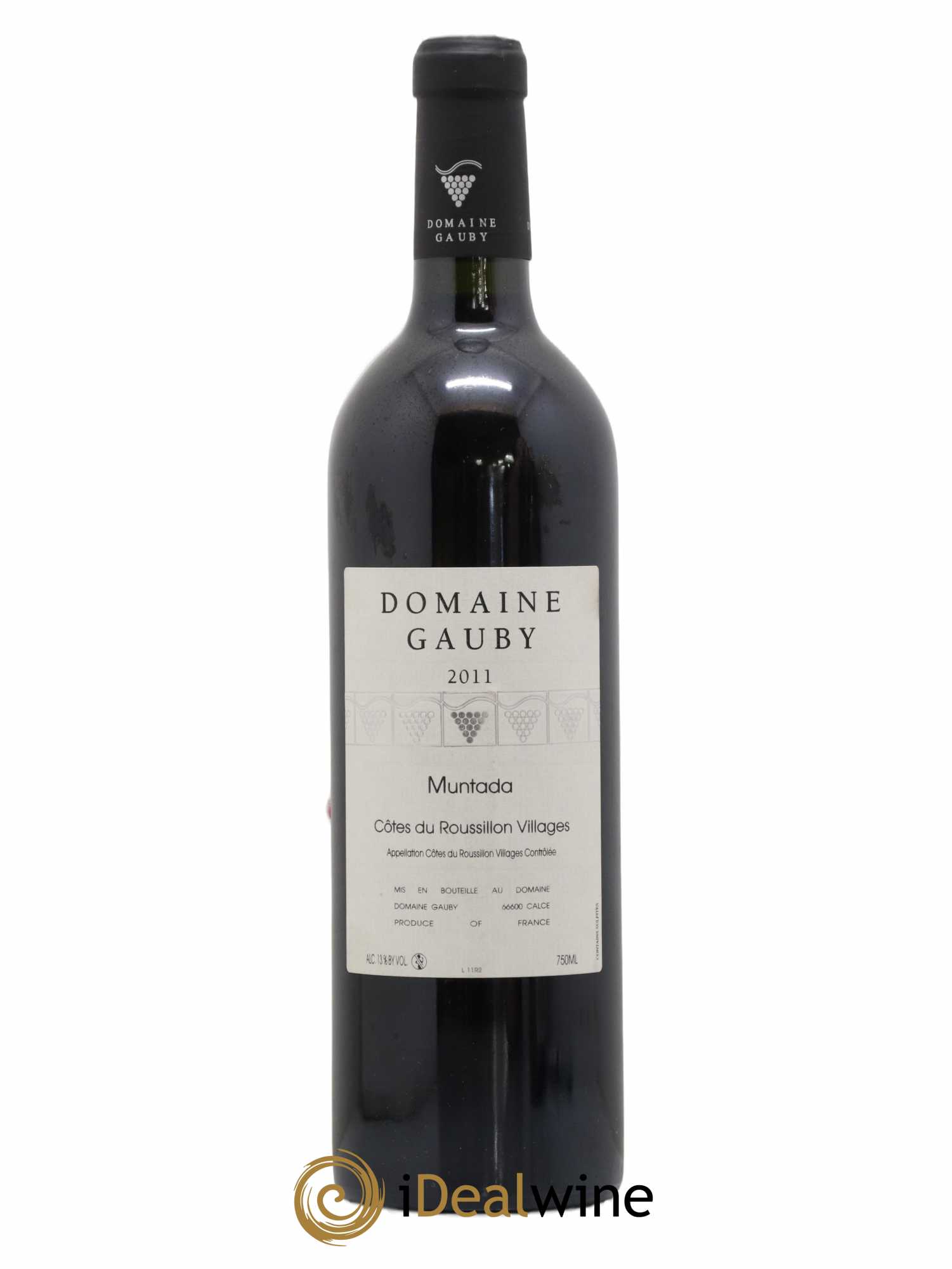 Côtes Catalanes (anciennement Côtes du Roussillon Villages) La Muntada Gauby (Domaine) 2011 - Lot de 1 bouteille - 0