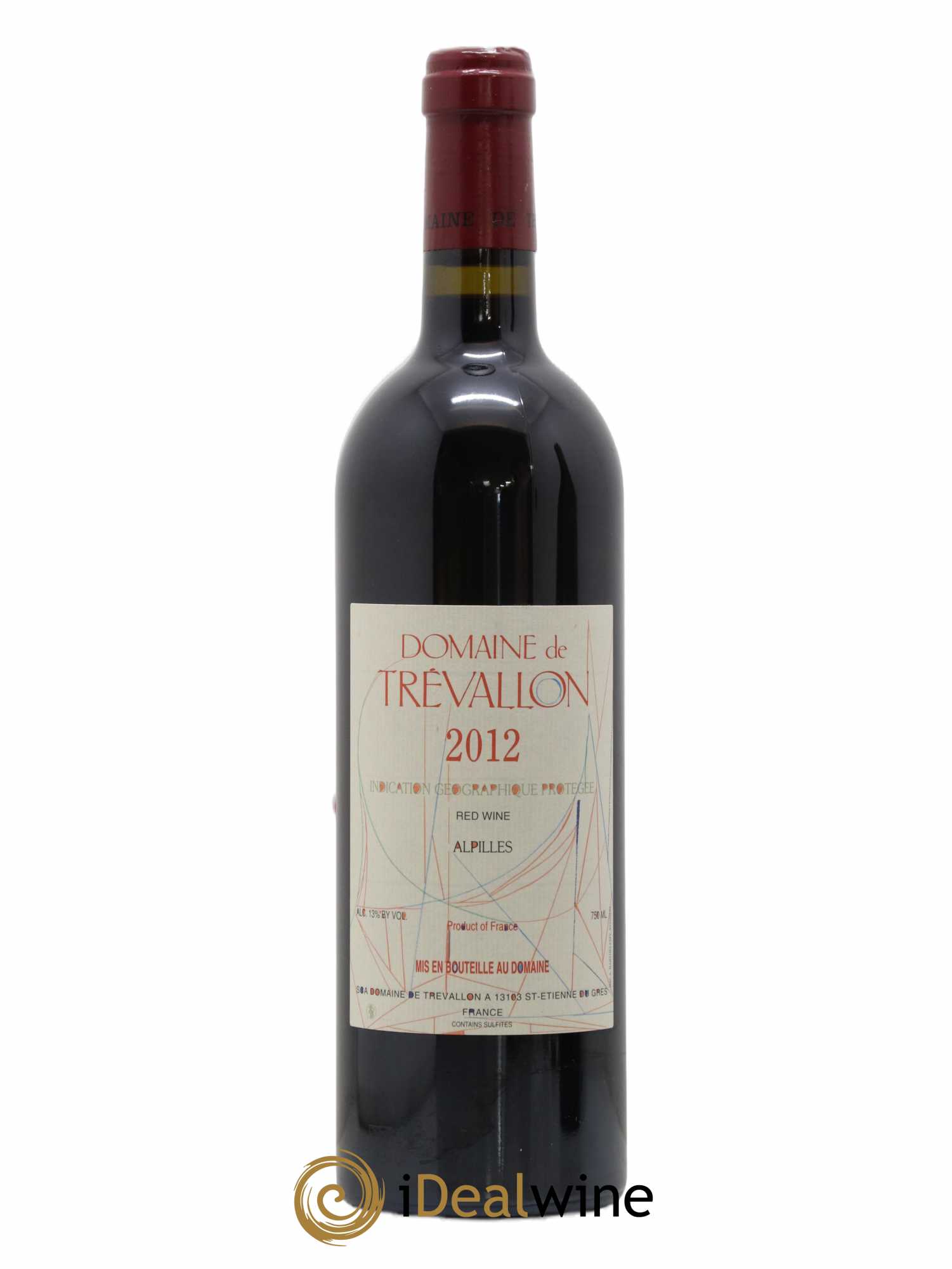 Alpilles Trévallon (Domaine de) Eloi Dürrbach 2012 - Lot de 1 bouteille - 0