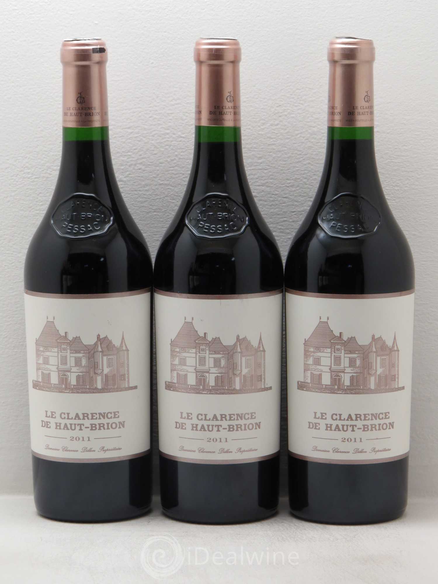 Clarence (Bahans) de Haut-Brion Second Vin 2011 - Lot de 3 bouteilles - 0