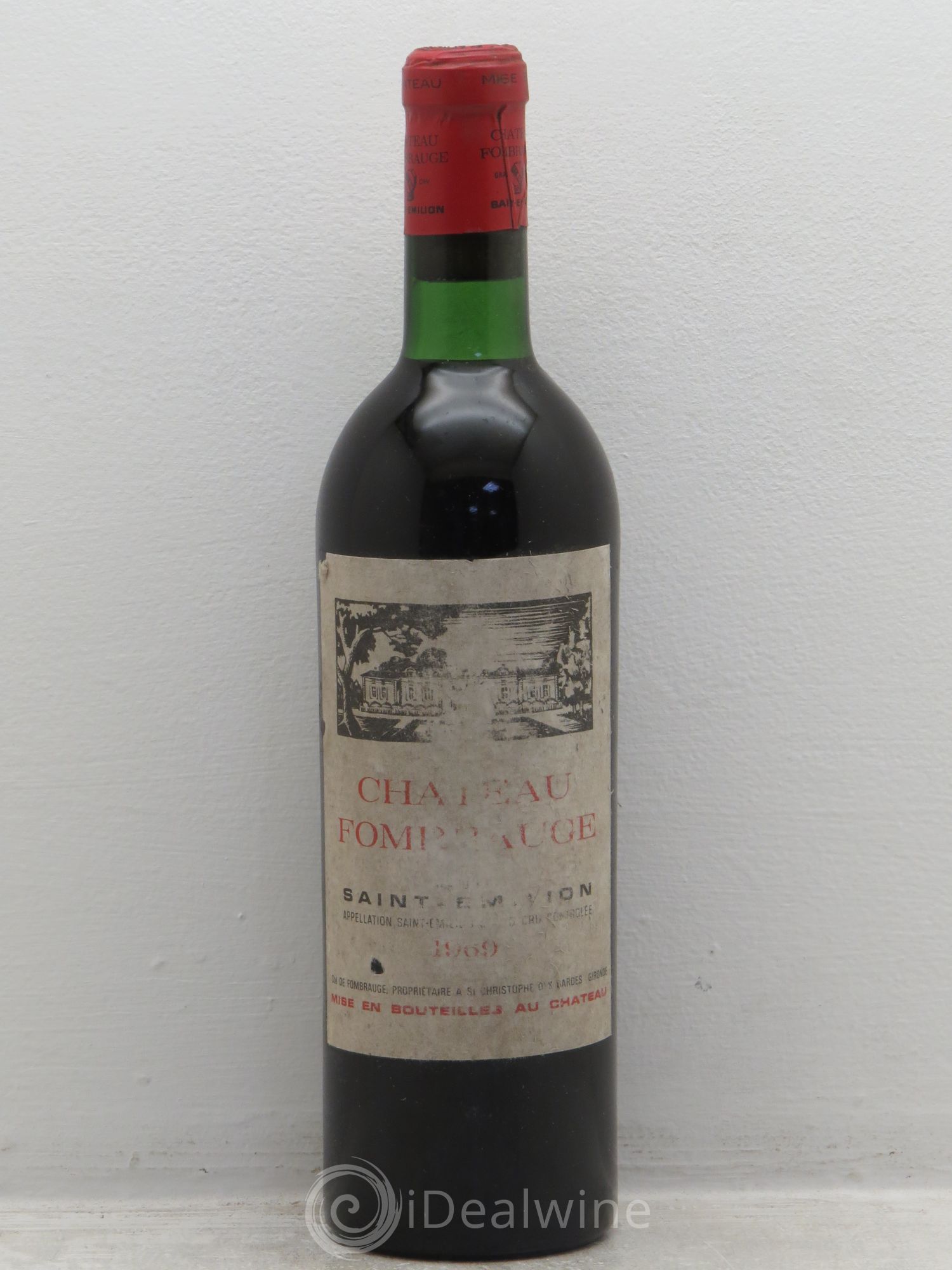 Château Fombrauge Grand Cru Classé 1969 - Lot de 1 bouteille - 0
