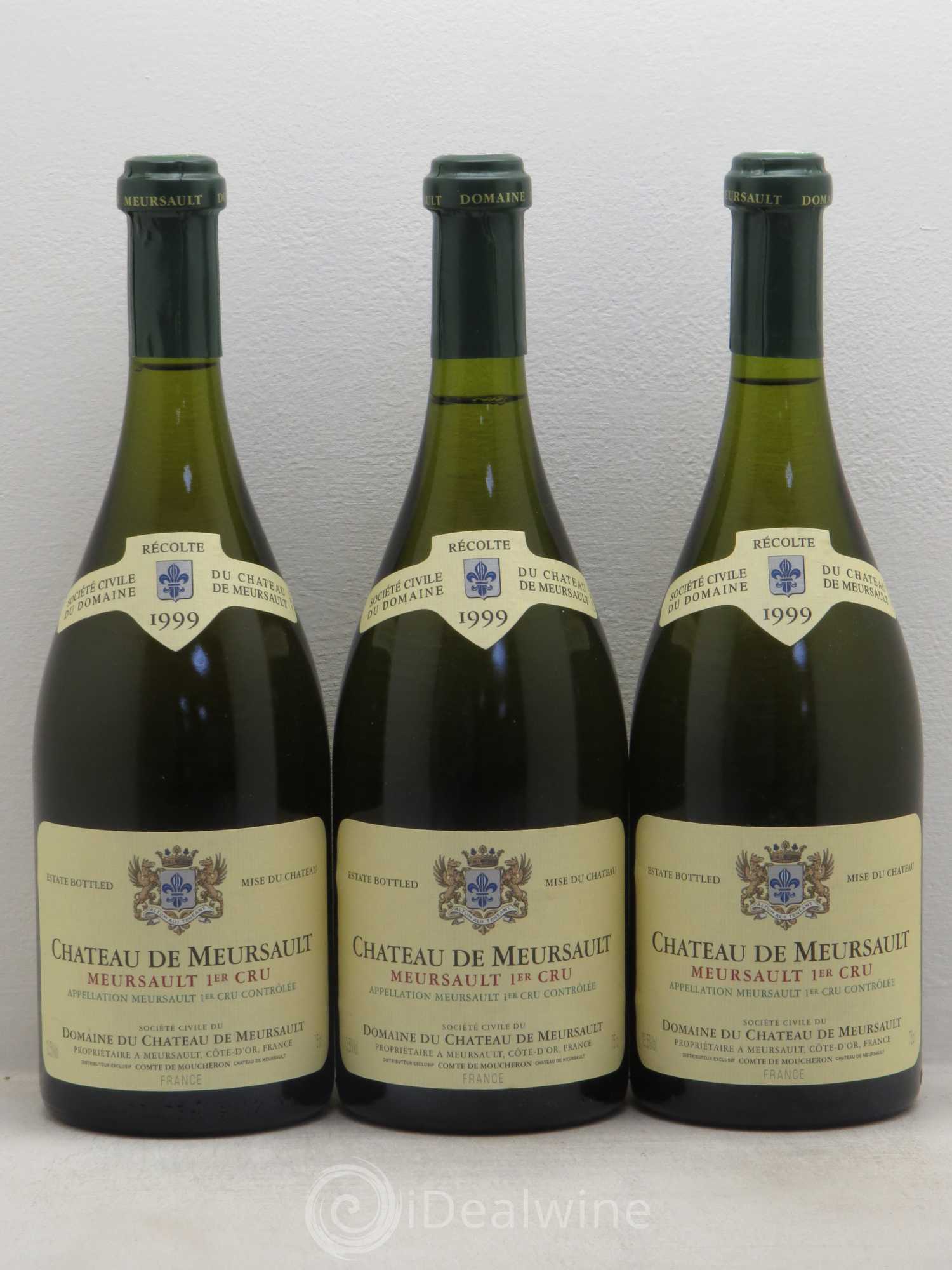 Meursault 1er Cru 1999 - Lot de 3 bouteilles - 0