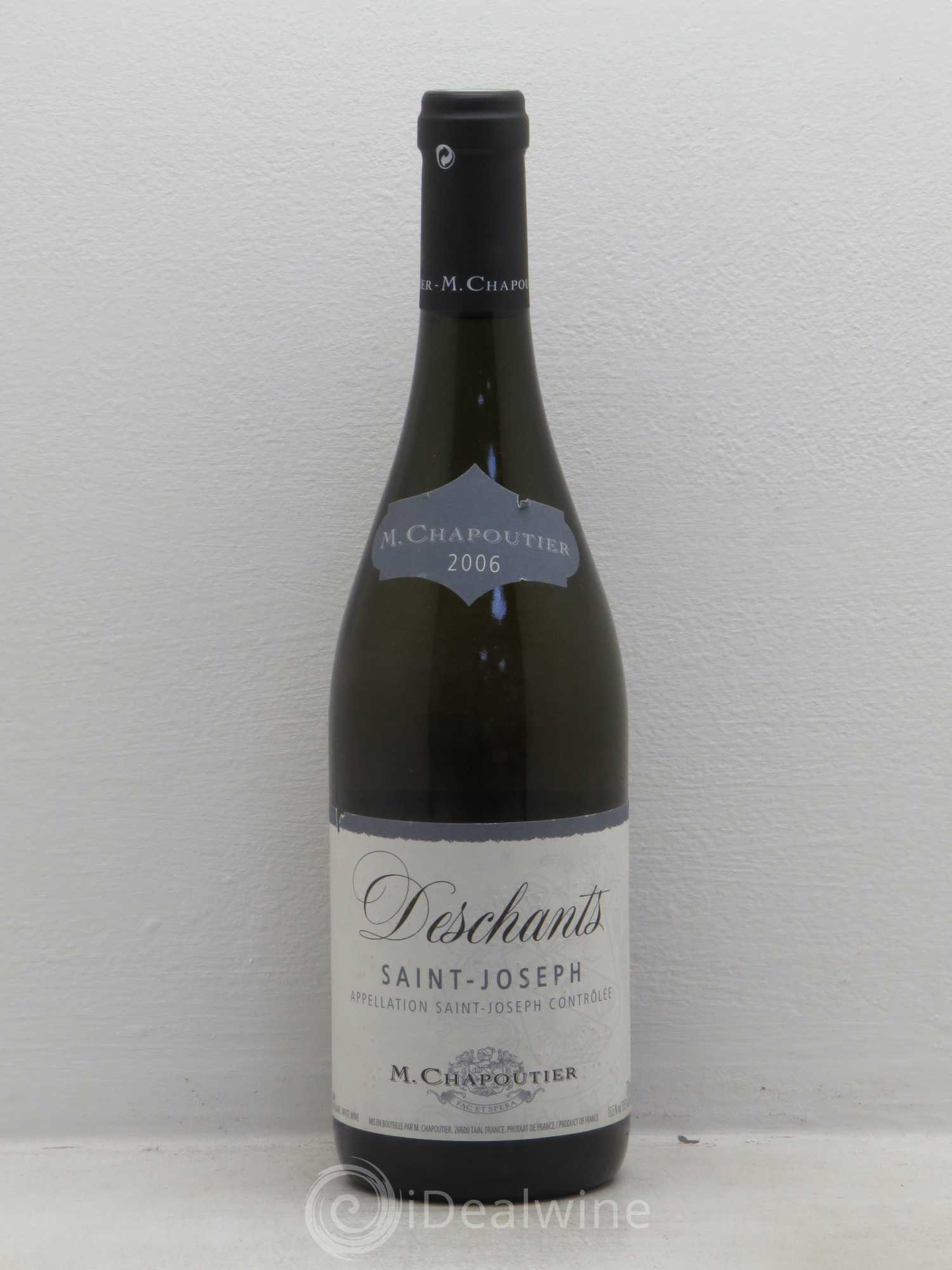 Saint-Joseph Deschants Chapoutier (sans prix de réserve) 2006 - Posten von 1 Flasche - 0