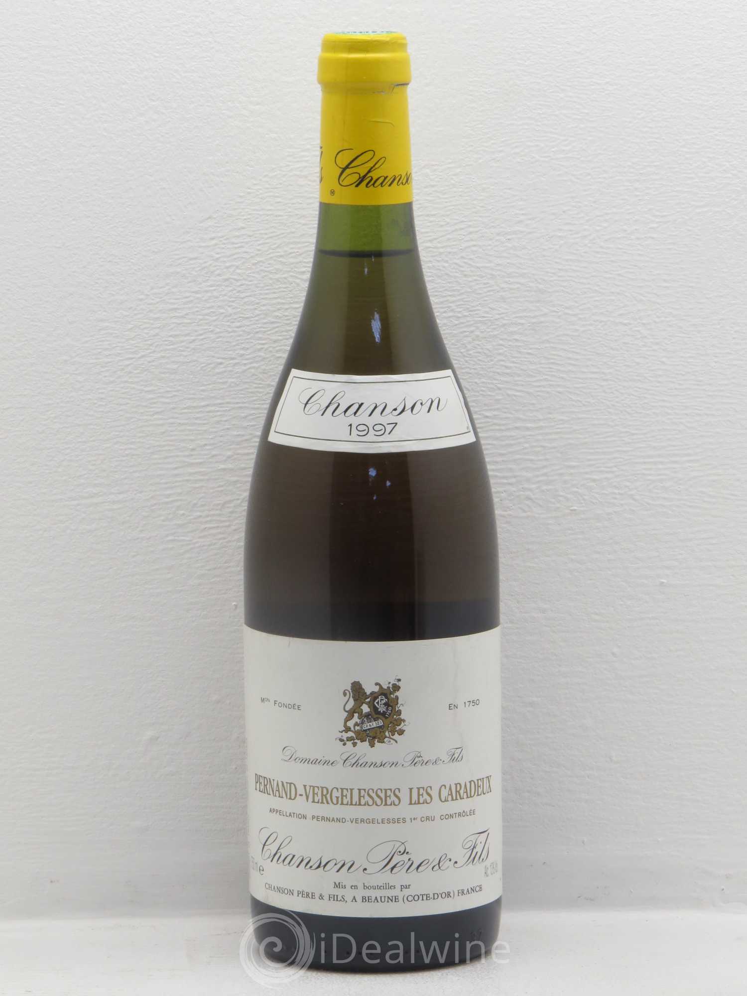 Pernand-Vergelesses 1er Cru Les Caradeux Chanson (sans prix de réserve) 1997 - Posten von 1 Flasche - 0