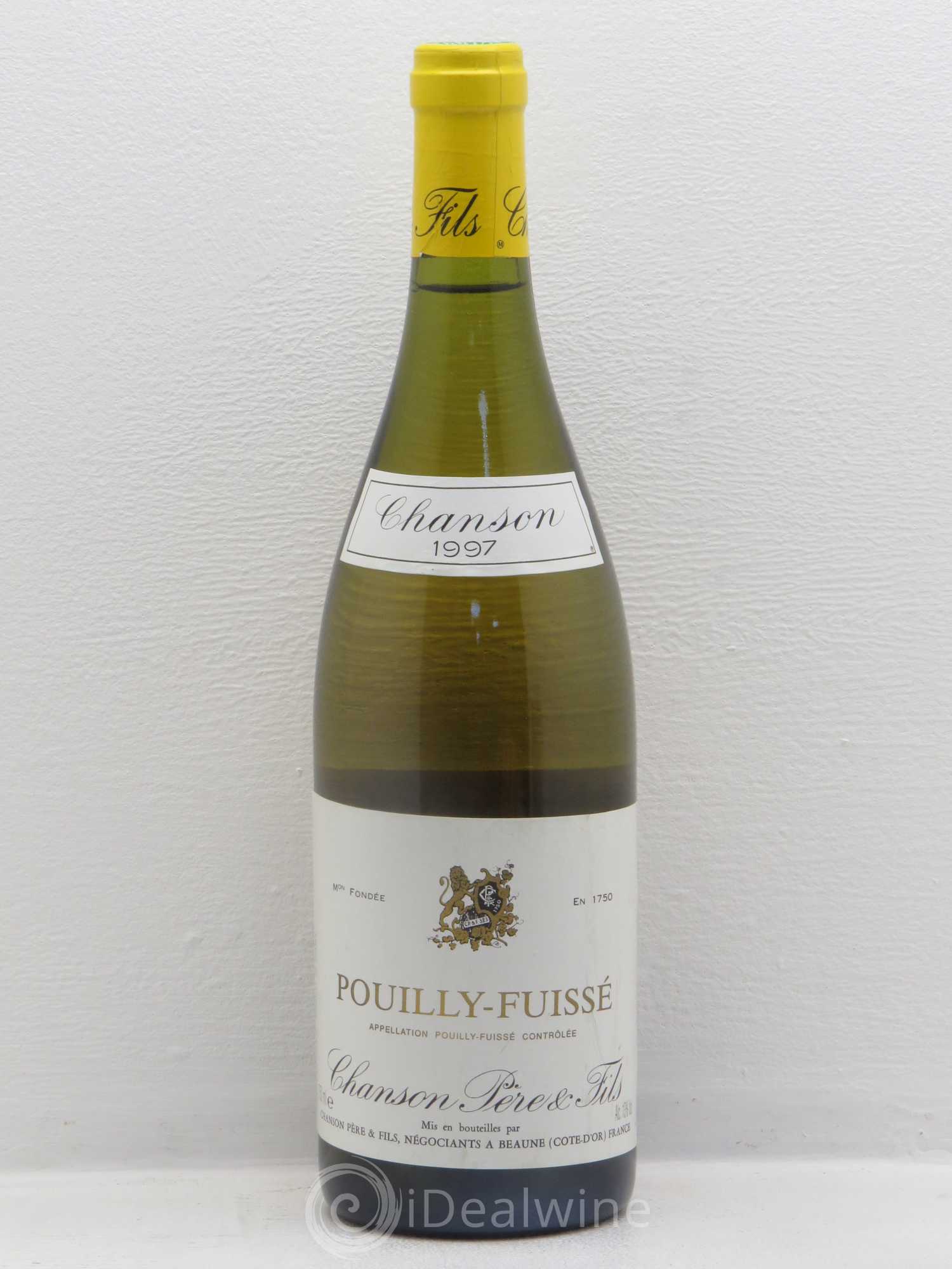 Pouilly-Fuissé Chanson (sans prix de réserve) 1997 - Lot de 1 bouteille - 0