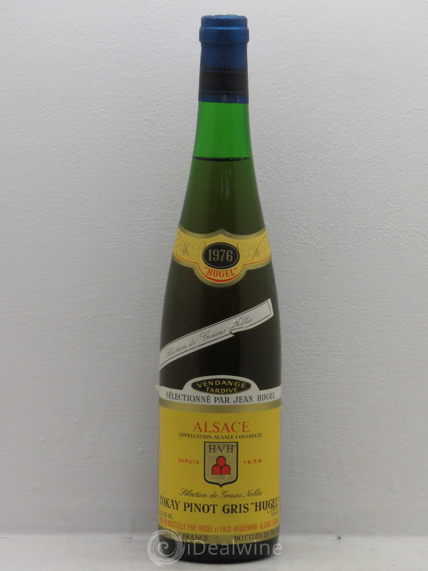 Pinot Gris (Tokay) Sélection de Grains Nobles Hugel (Domaine) Vendanges Tardives 1976 - Lotto di 1 bottiglia - 0