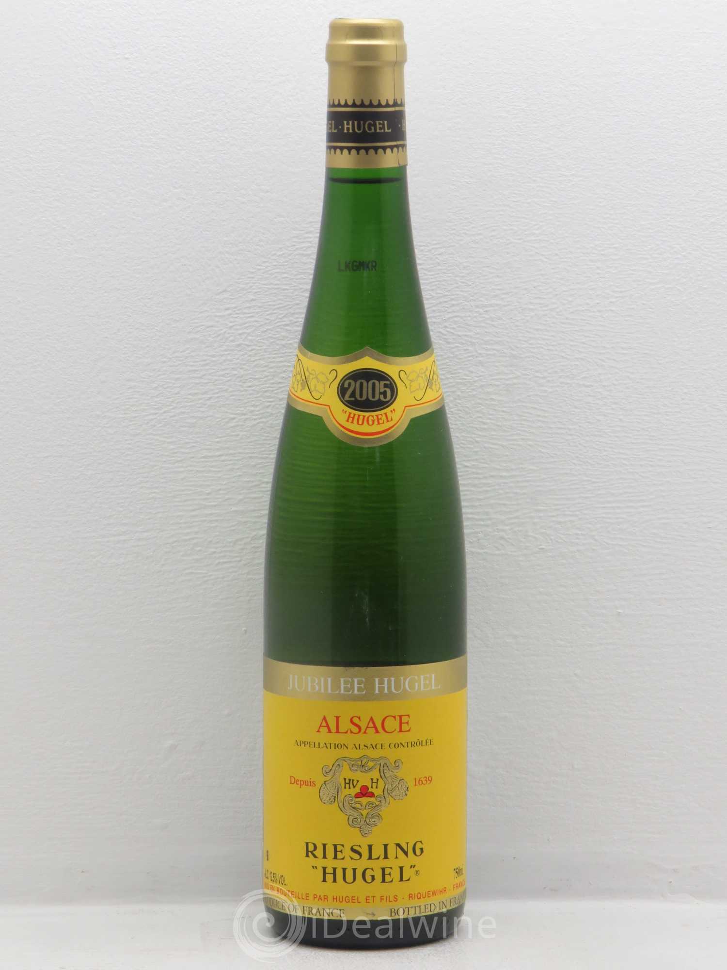 Riesling Réserve Personnelle Jubilee Hugel (Domaine) (sans prix de réserve) 2005 - Lot de 1 bouteille - 0