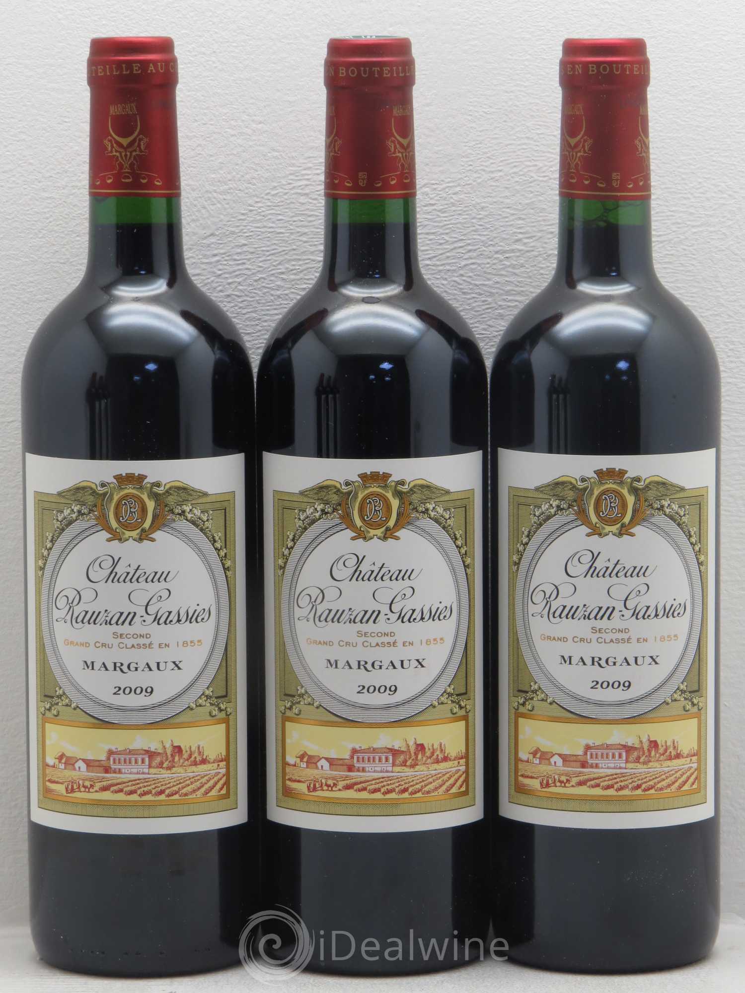 Château Rauzan-Gassies 2ème Grand Cru Classé 2009 - Lot de 6 bouteilles - 1