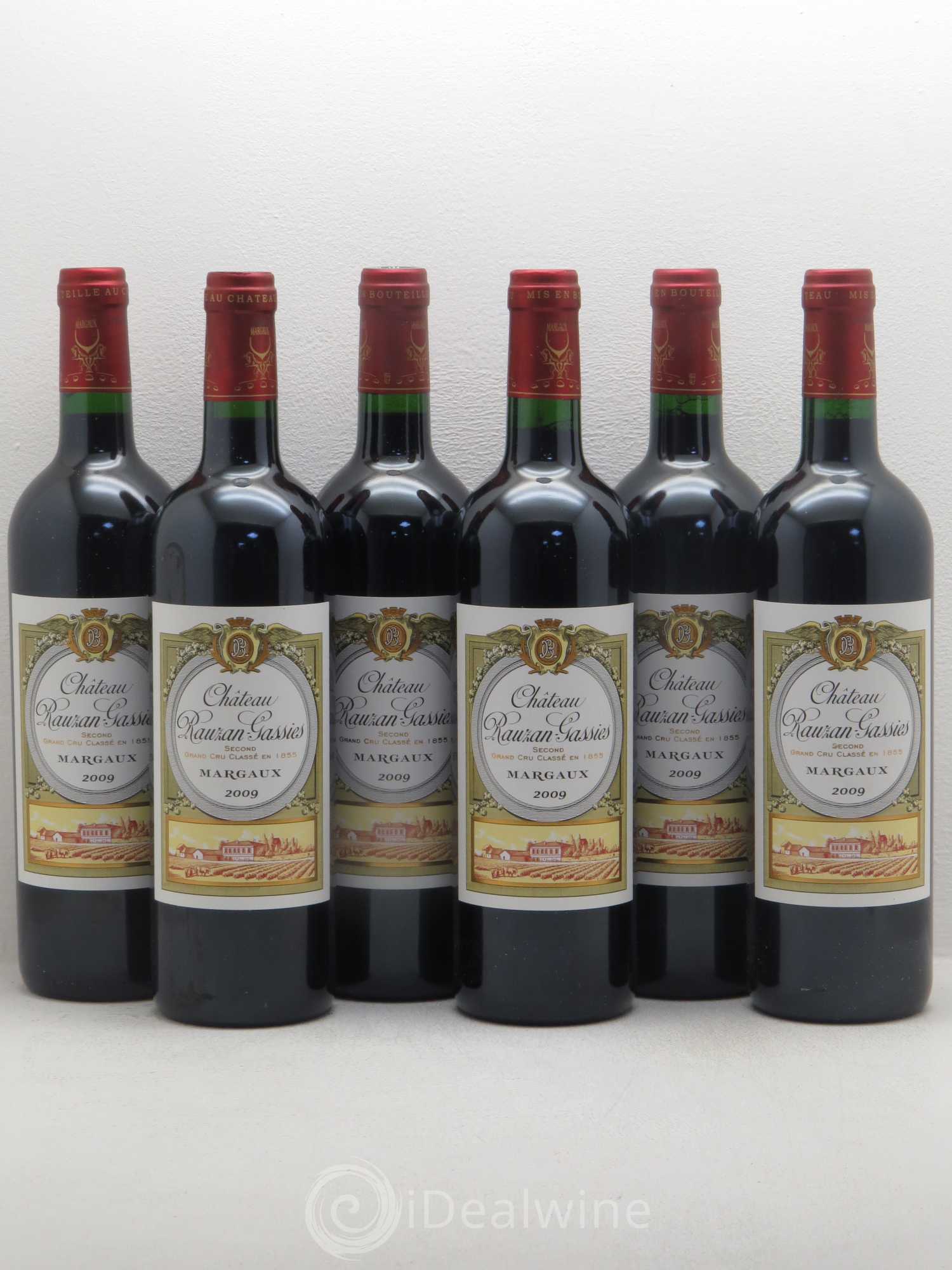 Château Rauzan-Gassies 2ème Grand Cru Classé 2009 - Lot de 6 bouteilles - 0