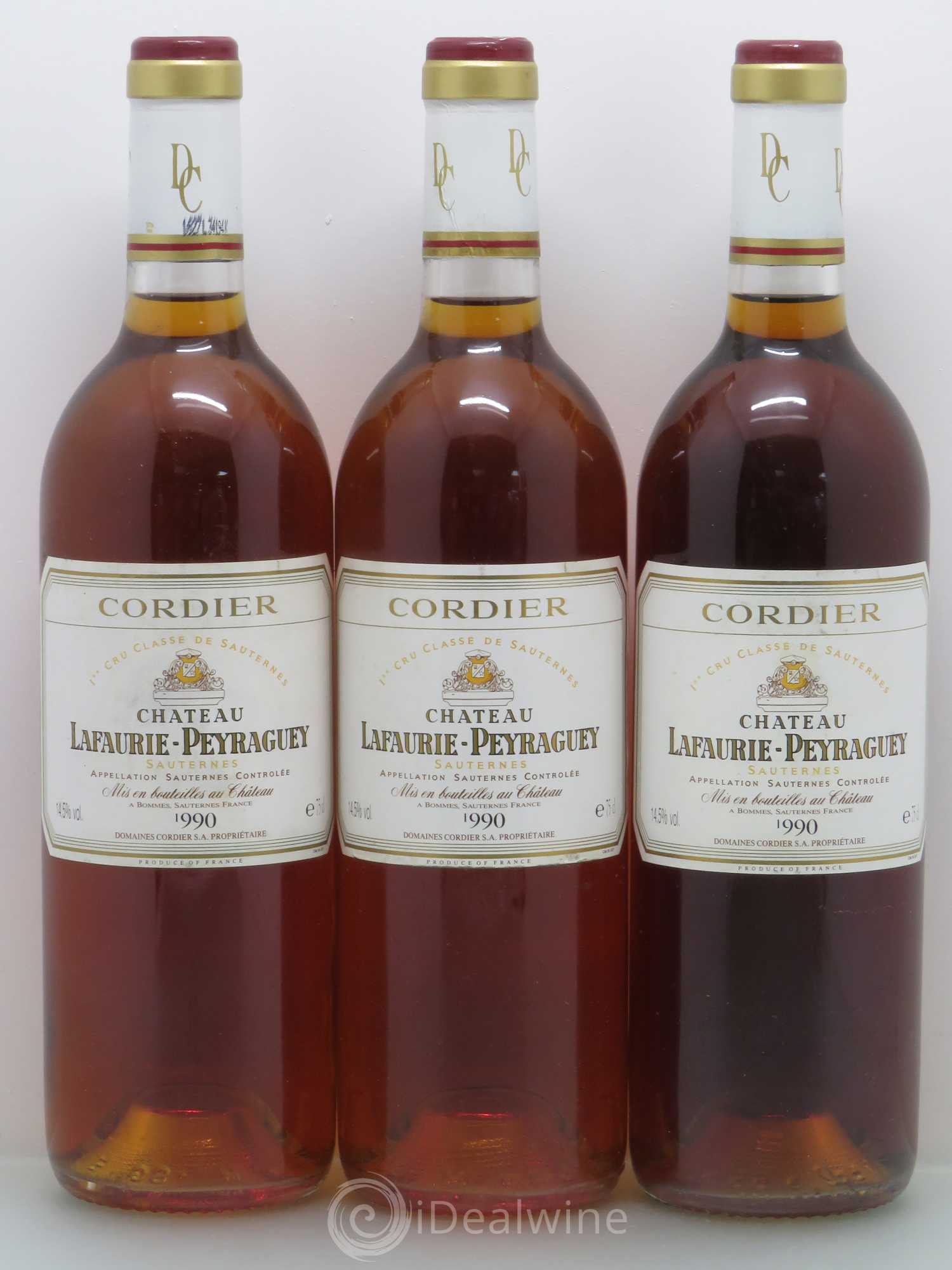 Château Lafaurie-Peyraguey 1er Grand Cru Classé 1990 - Lotto di 6 bottiglie - 2