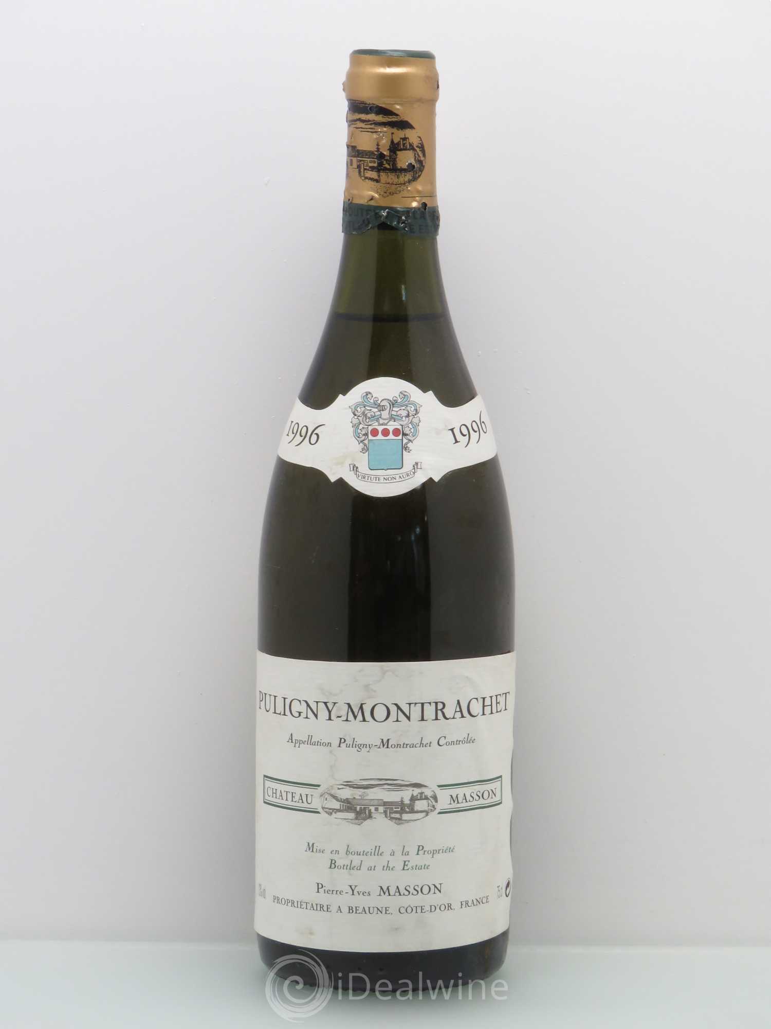Puligny-Montrachet Pierre Yves Masson 1996 - Posten von 1 Flasche - 0