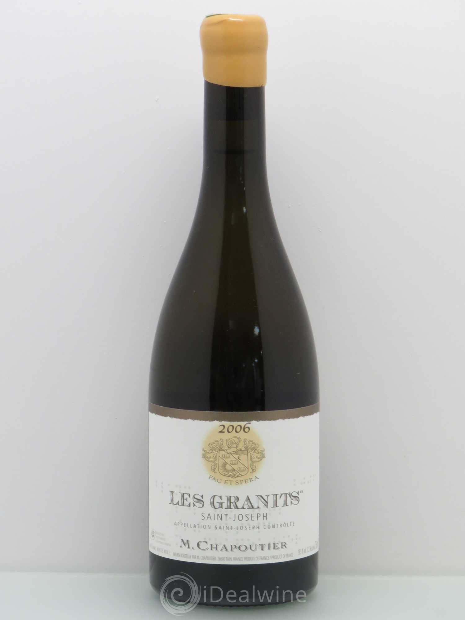 Saint-Joseph Les Granits Chapoutier 2006 - Lot de 1 bouteille - 0