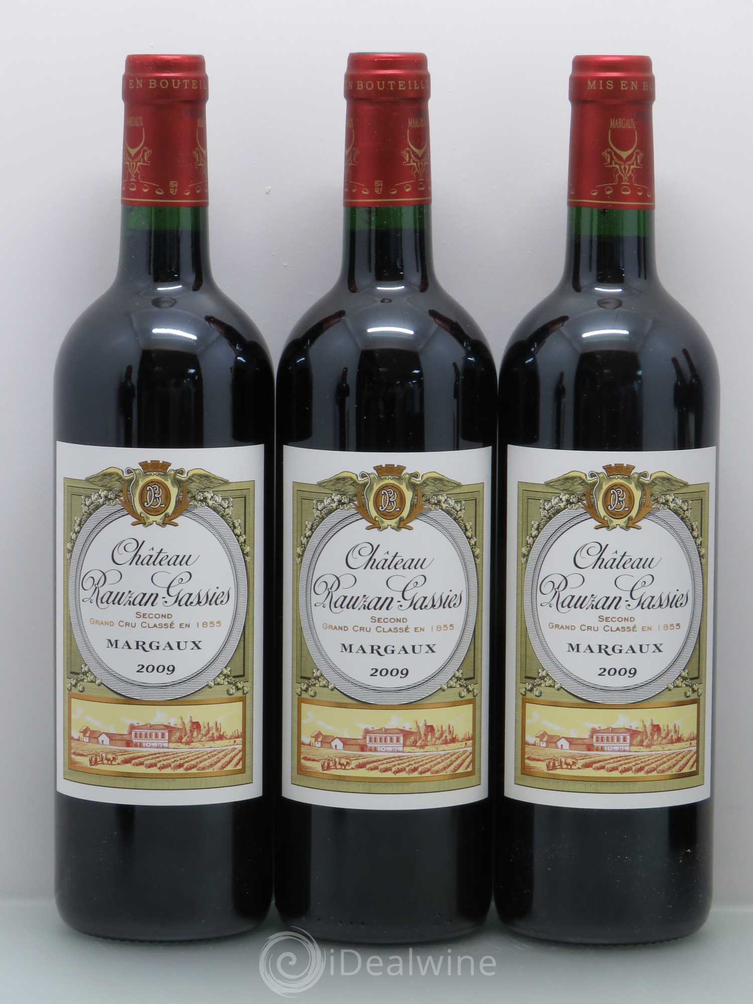 Château Rauzan-Gassies 2ème Grand Cru Classé 2009 - Lot de 6 bouteilles - 1