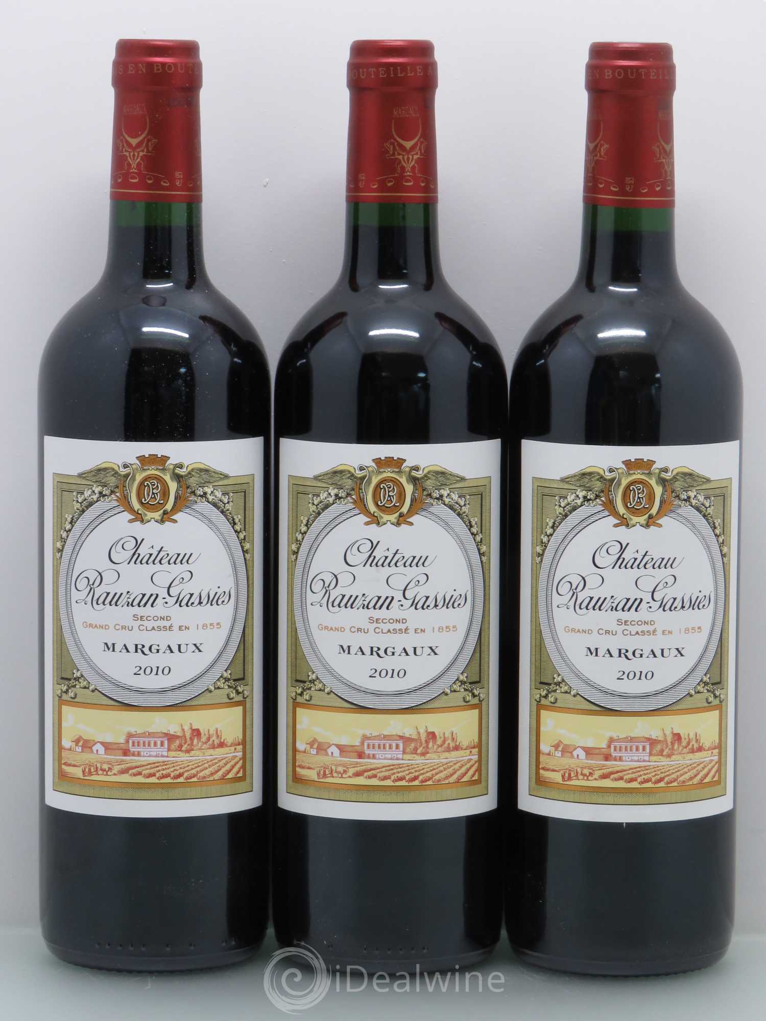 Château Rauzan-Gassies 2ème Grand Cru Classé 2010 - Lot de 6 bouteilles - 2