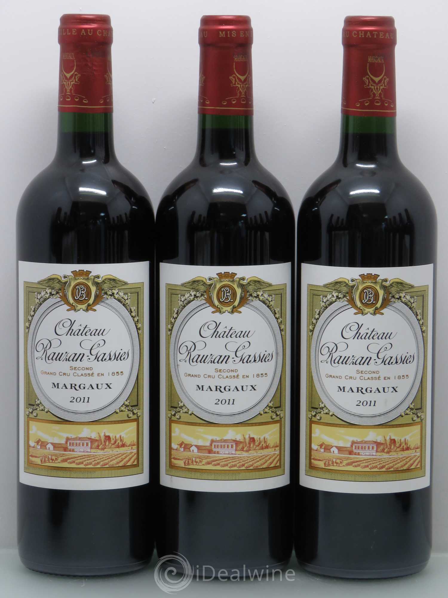 Château Rauzan-Gassies 2ème Grand Cru Classé 2011 - Lot de 12 bouteilles - 1