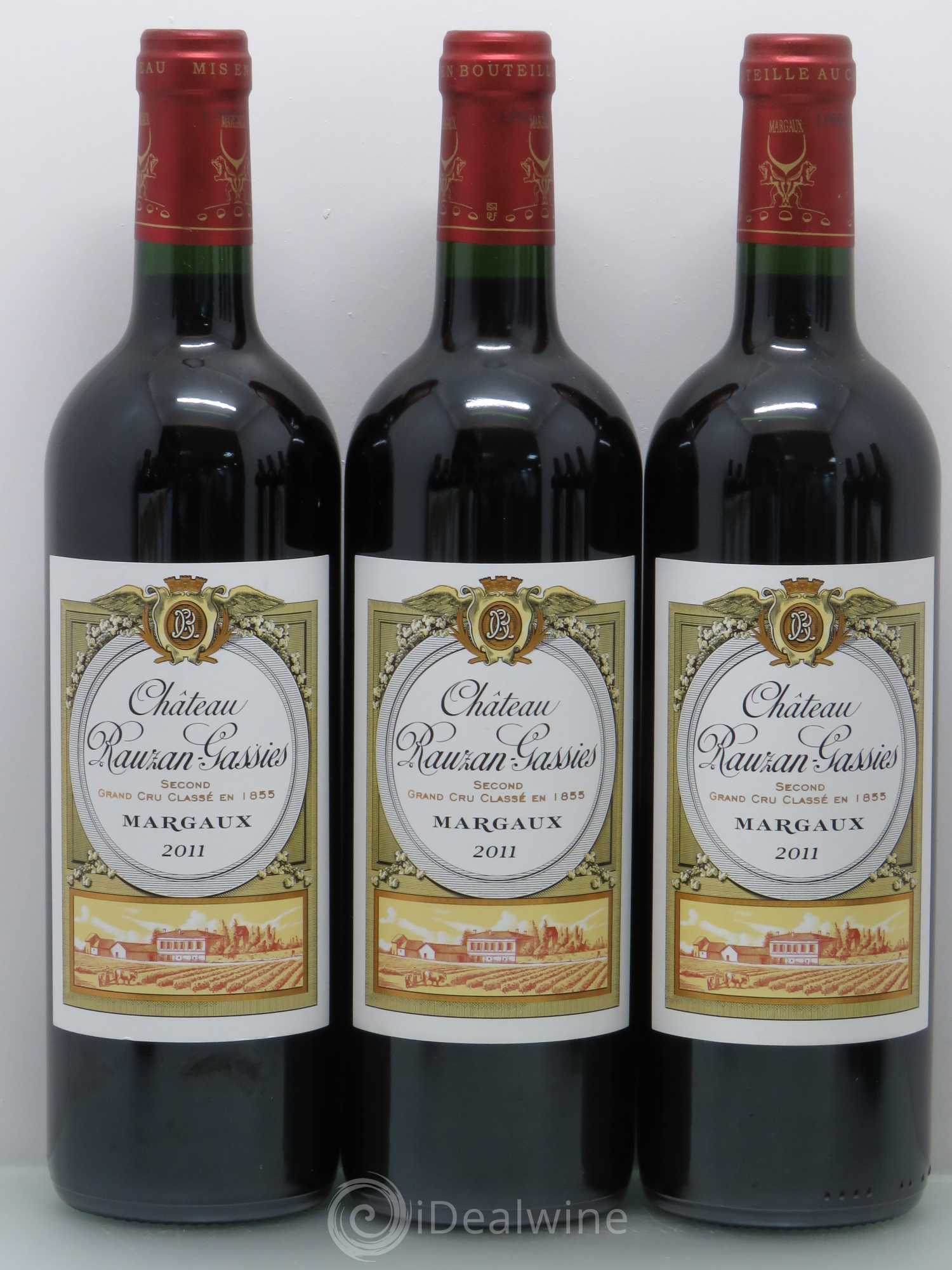 Château Rauzan-Gassies 2ème Grand Cru Classé 2011 - Lot de 12 bouteilles - 2