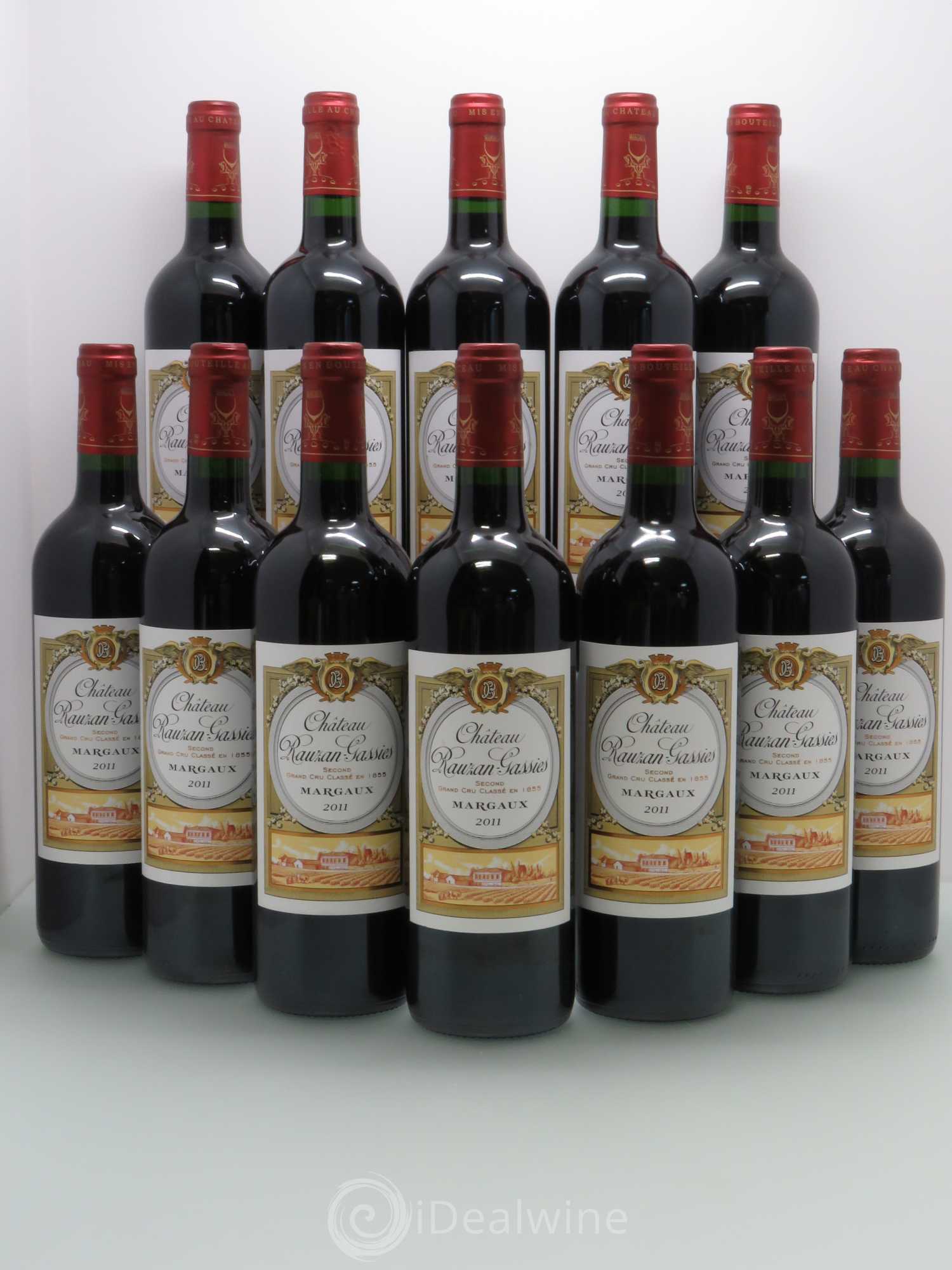 Château Rauzan-Gassies 2ème Grand Cru Classé 2011 - Lot de 12 bouteilles - 0