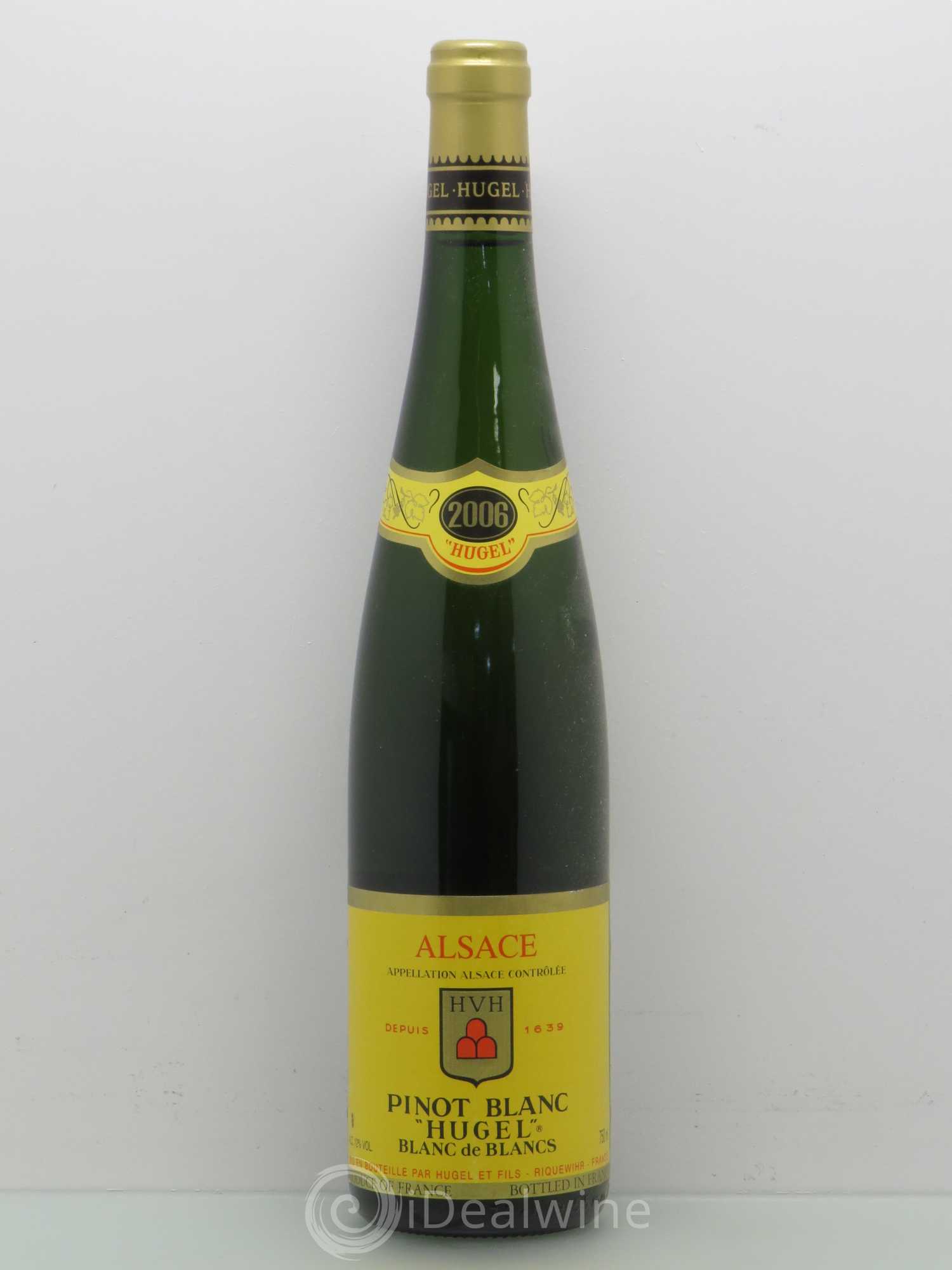 Alsace Pinot Blanc Hugel Blanc de Blancs 2006 - Posten von 1 Flasche - 0