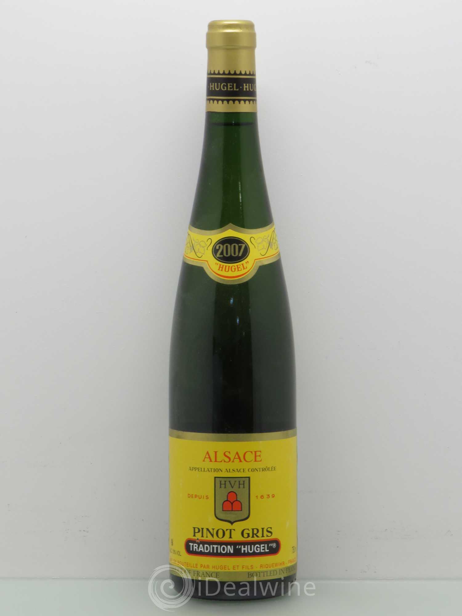 Pinot Gris Tradition Hugel (sans prix de réserve) 2007 - Posten von 1 Flasche - 0