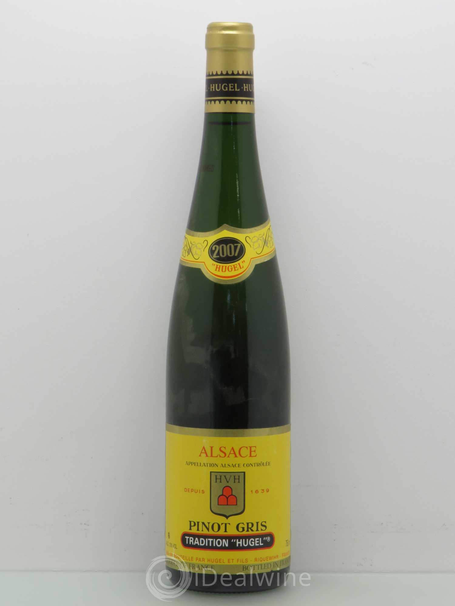 Pinot Gris Tradition Hugel (sans prix de réserve) 2007 - Posten von 1 Flasche - 0