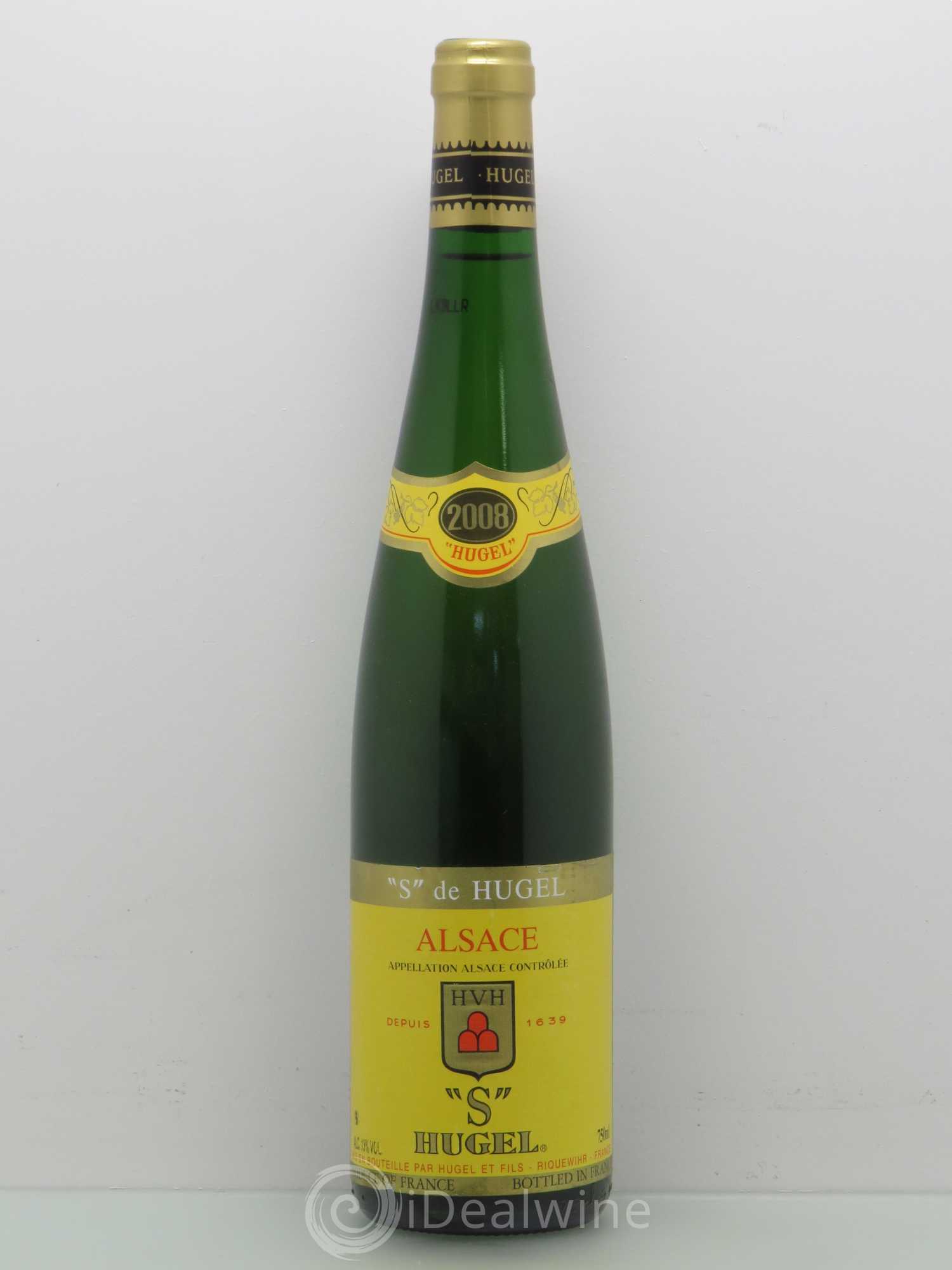 Alsace S de Hugel (sans prix de réserve) 2008 - Posten von 1 Flasche - 0