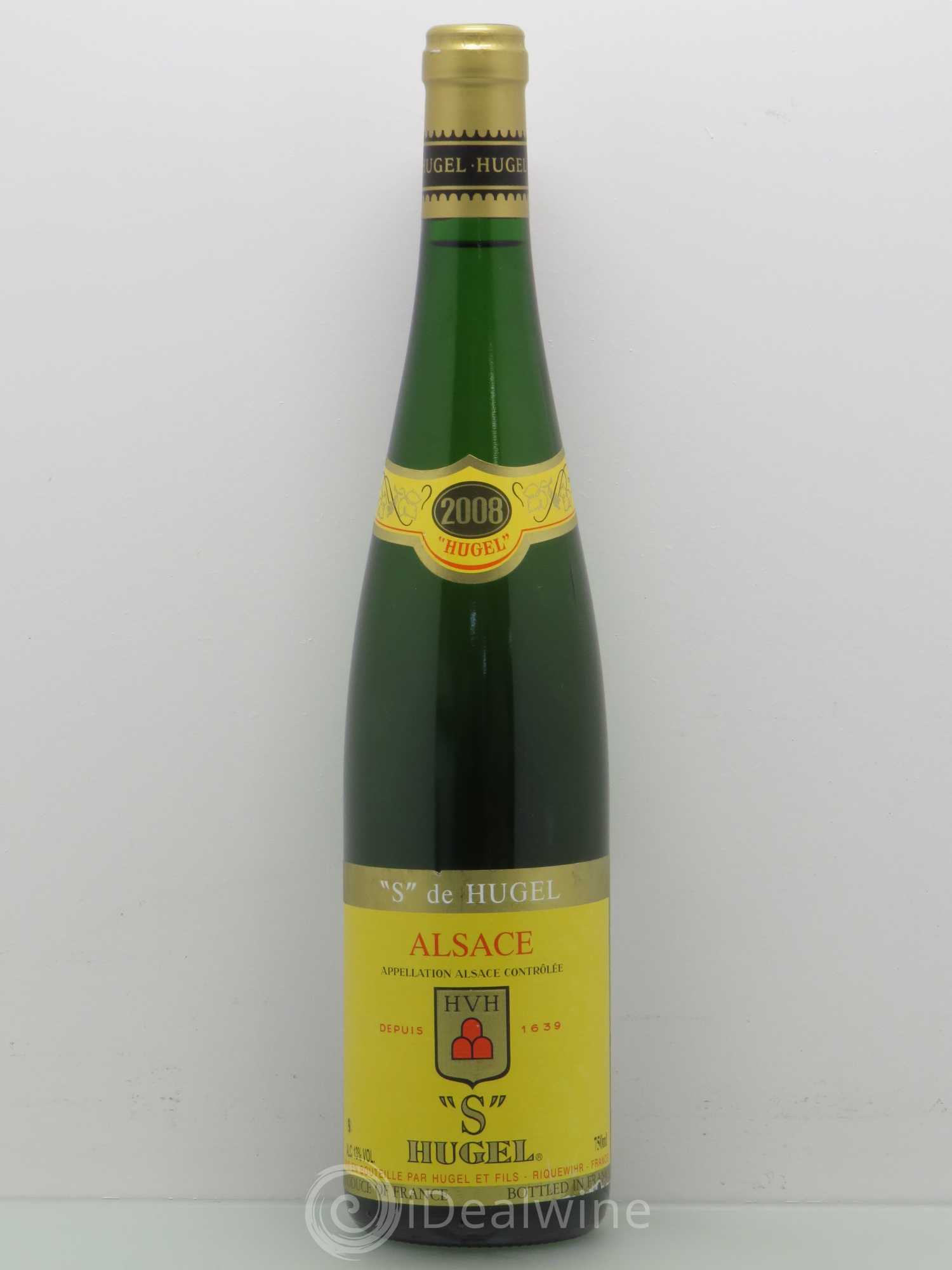 Alsace S de Hugel (sans prix de réserve) 2008 - Posten von 1 Flasche - 0