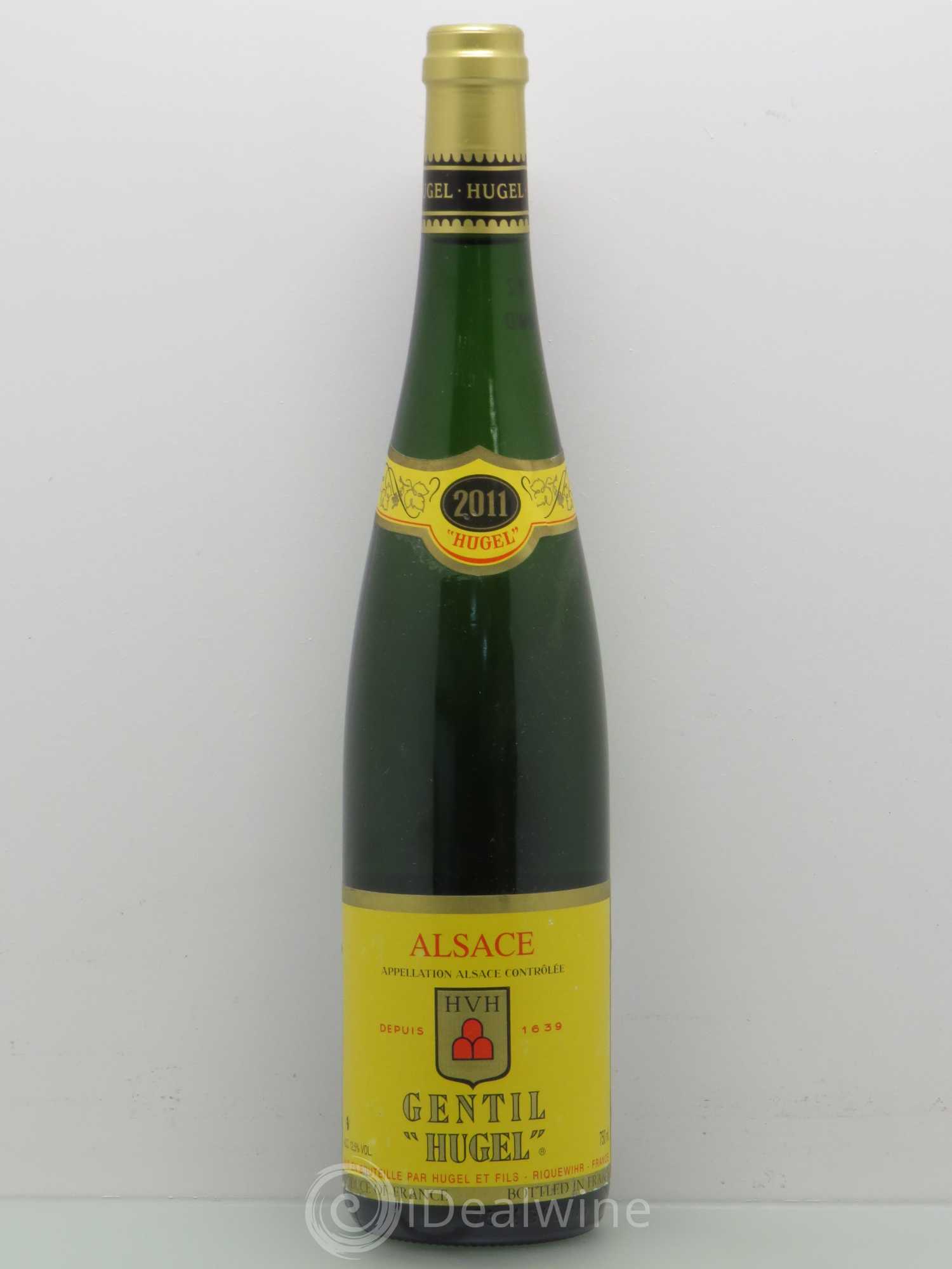 Alsace Gentil Hugel (sans prix de réserve) 2011 - Posten von 1 Flasche - 0