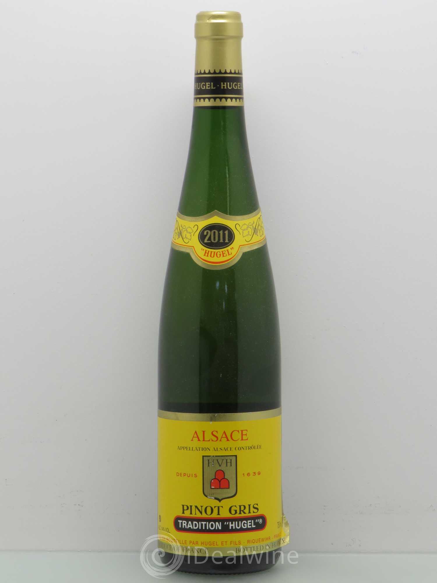 Pinot Gris Tradition Hugel (sans prix de réserve) 2011 - Posten von 1 Flasche - 0