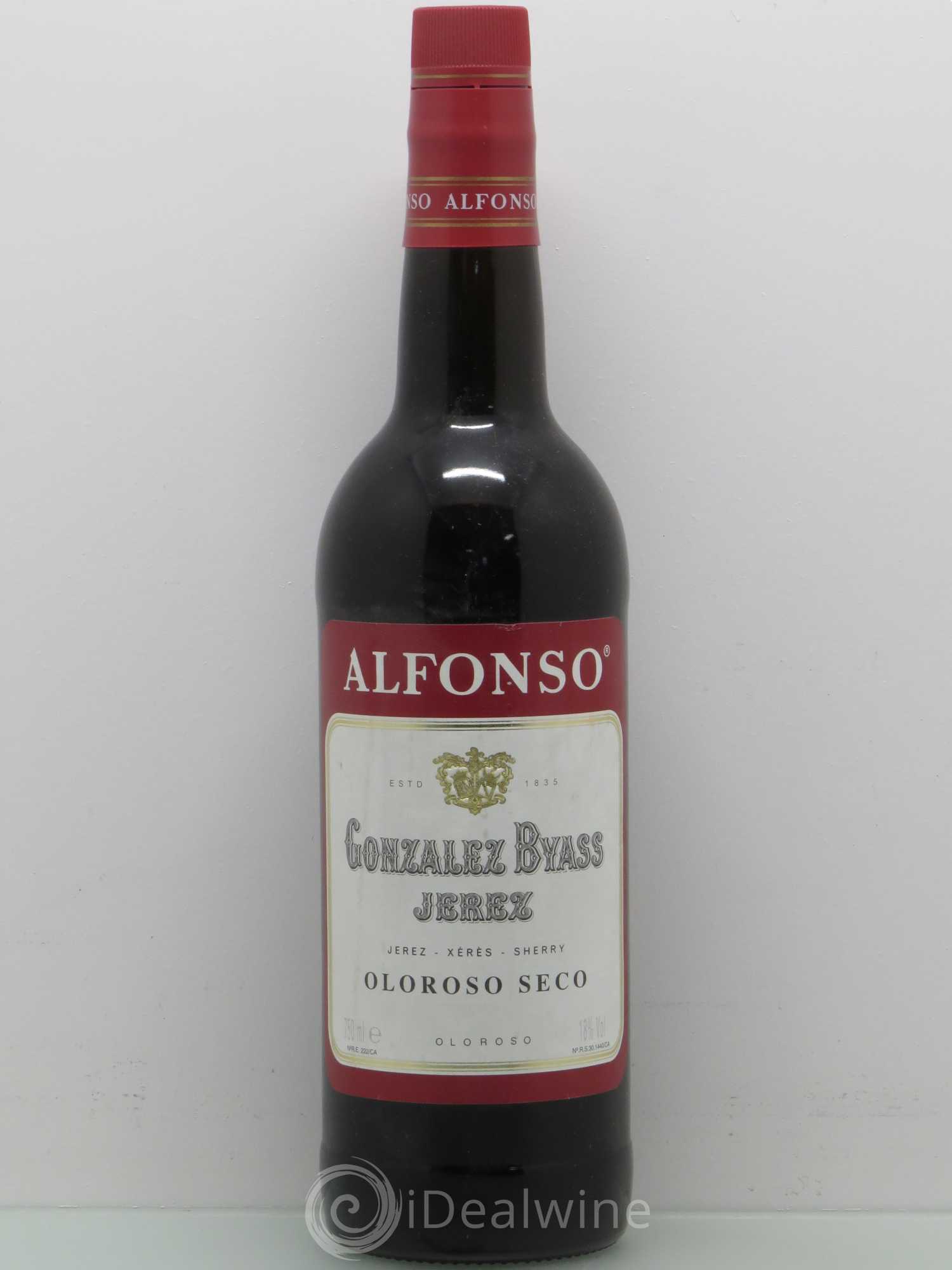 Divers Gonzalez Byass Jerez Alfonso Oloroso Seco (sans prix de réserve) - Posten von 1 Flasche - 0