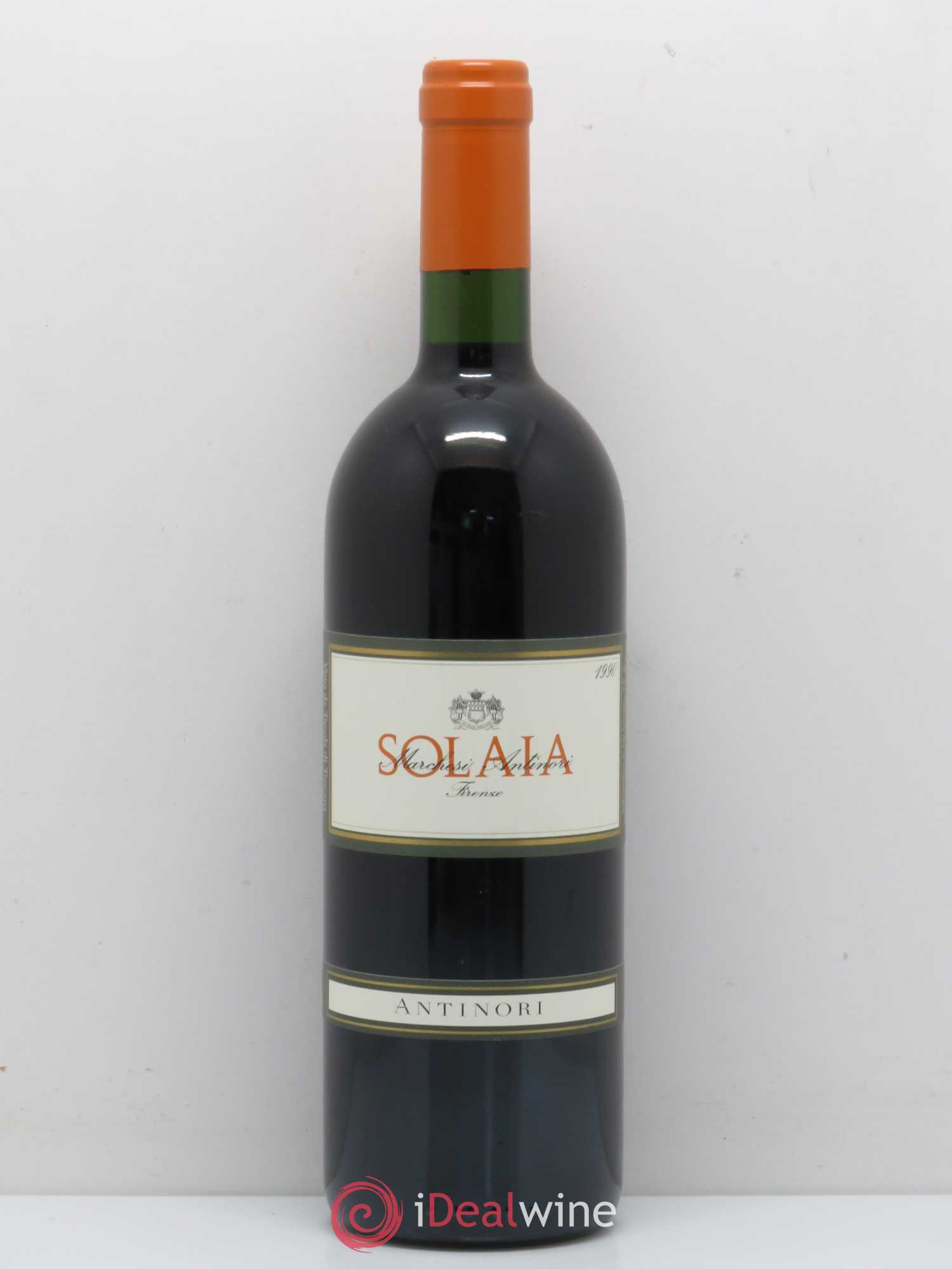 Toscana IGT Solaia Tenuta Tignanello - Marchesi Antinori 1990 - Lot de 1 bouteille - 0