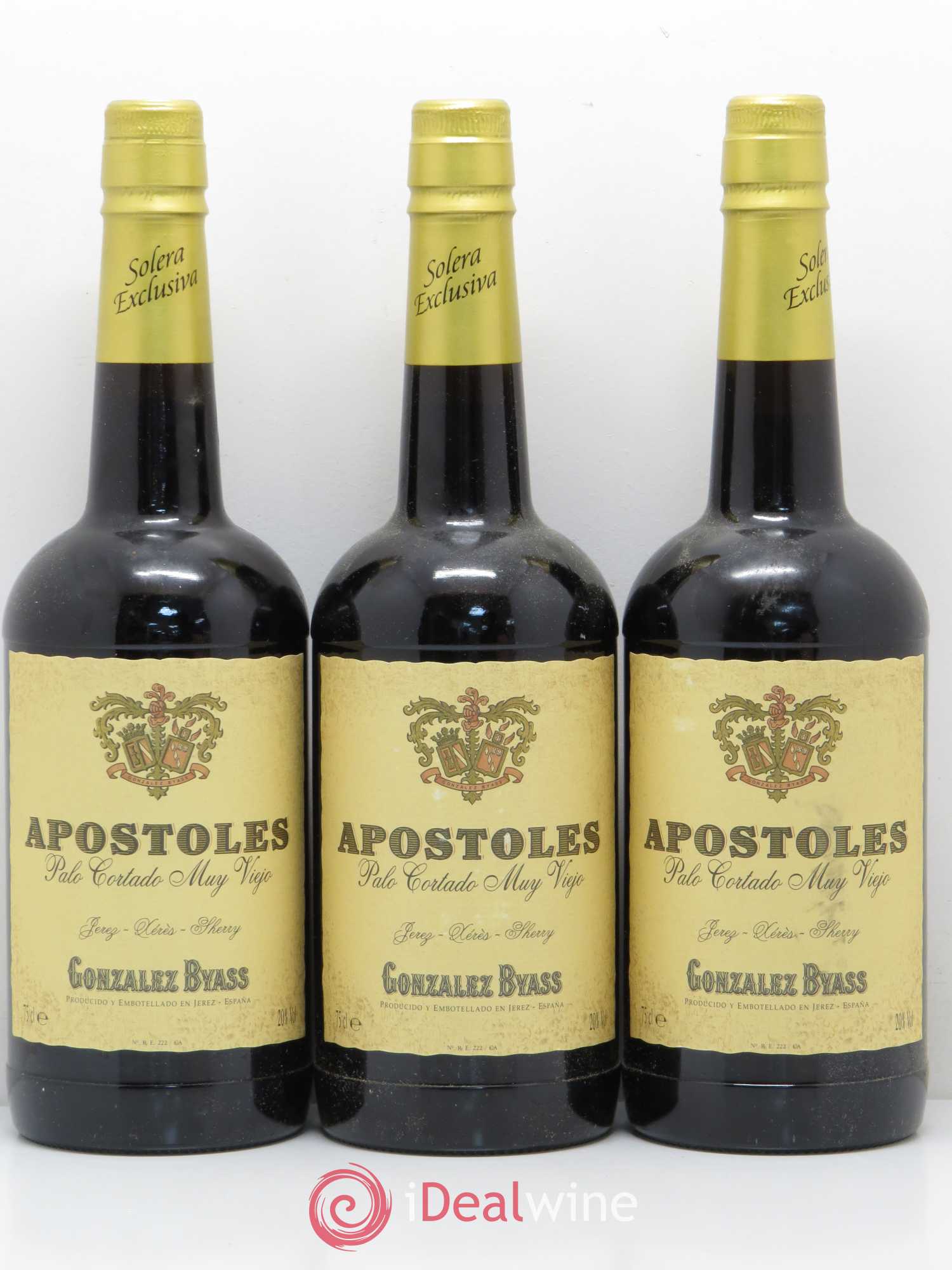 Espagne Jerez Gonzalez Byass Apostoles Palo Cortado Muy Viejo - Posten von 12 Flaschen - 2