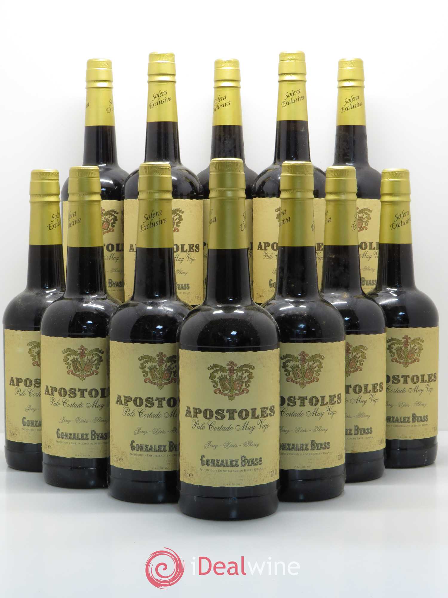 Espagne Jerez Gonzalez Byass Apostoles Palo Cortado Muy Viejo - Posten von 12 Flaschen - 0